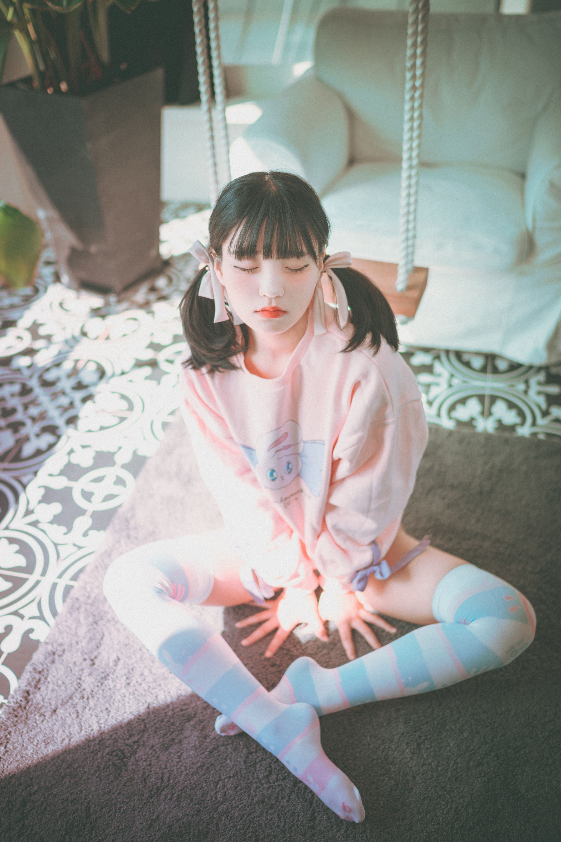 图片[3] - [DJAWA] Jenny - Lovely Pink [34P] - 机器猫次元 - 机器猫次元
