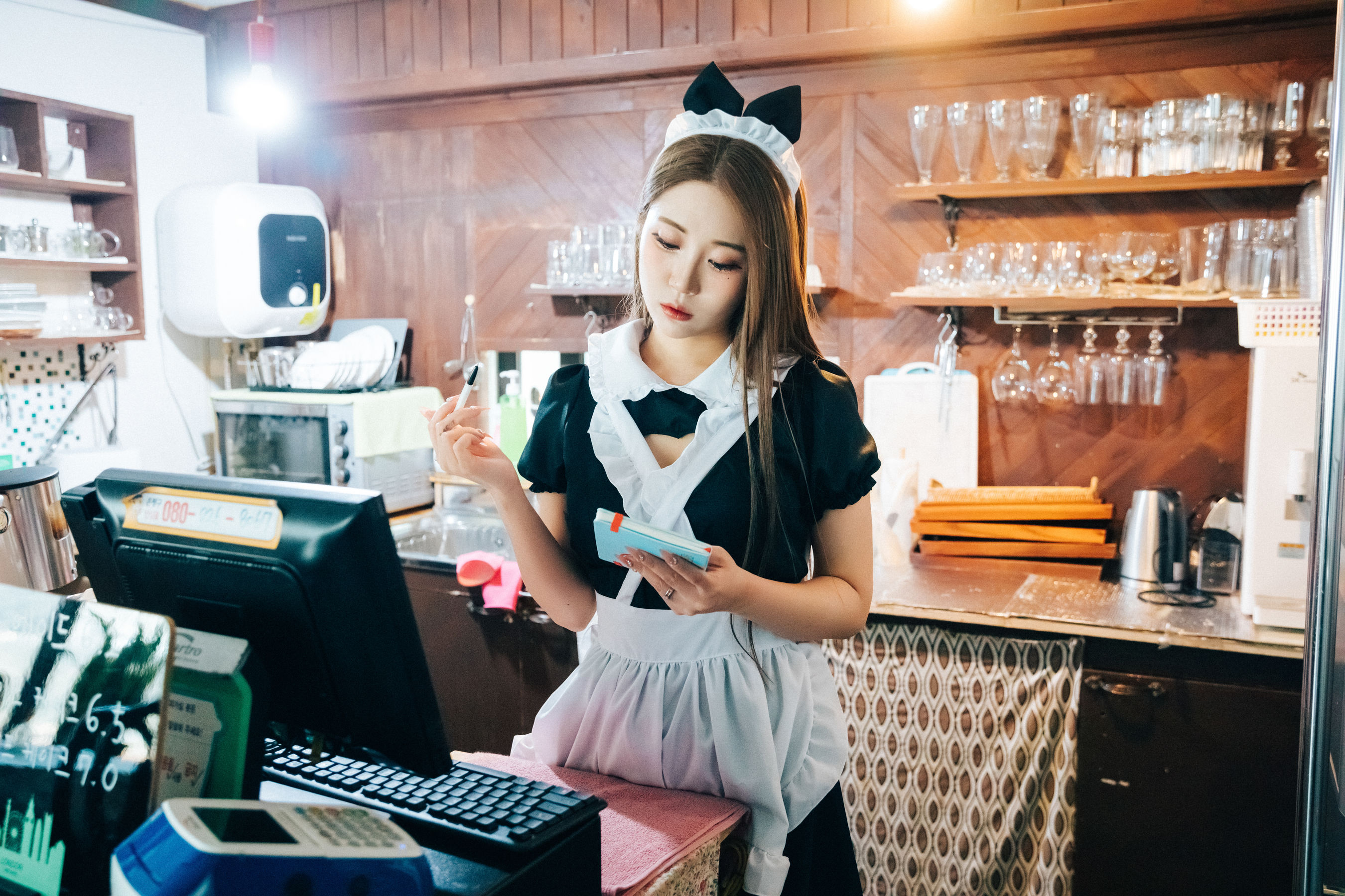 图片[3] - [LOOZY] Bomi - Maid cafe [174P] - 机器猫次元 - 机器猫次元