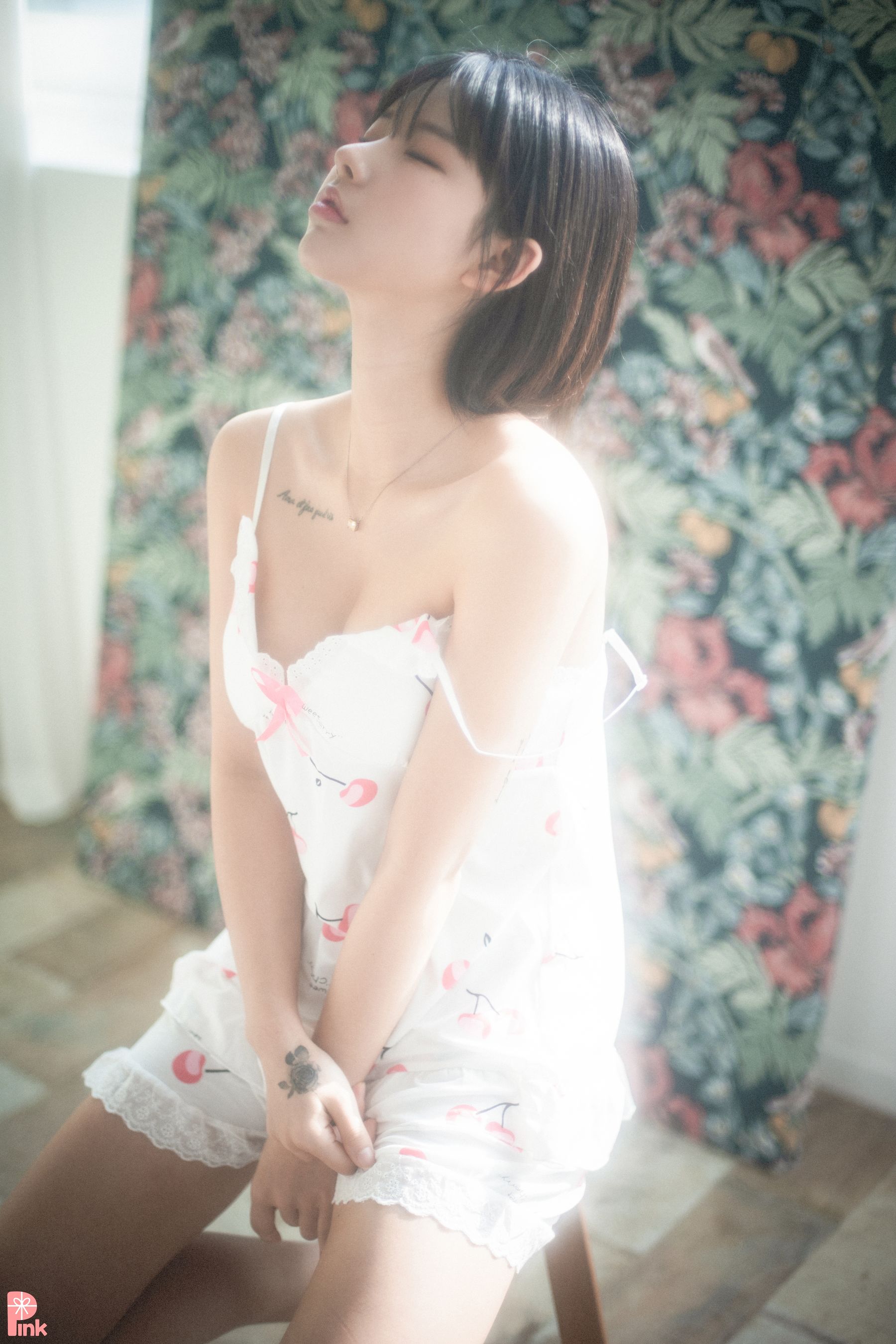 图片[1] - PINK RIBBON Uuuha - Floral - 1 [52P] - 机器猫次元 - 机器猫次元