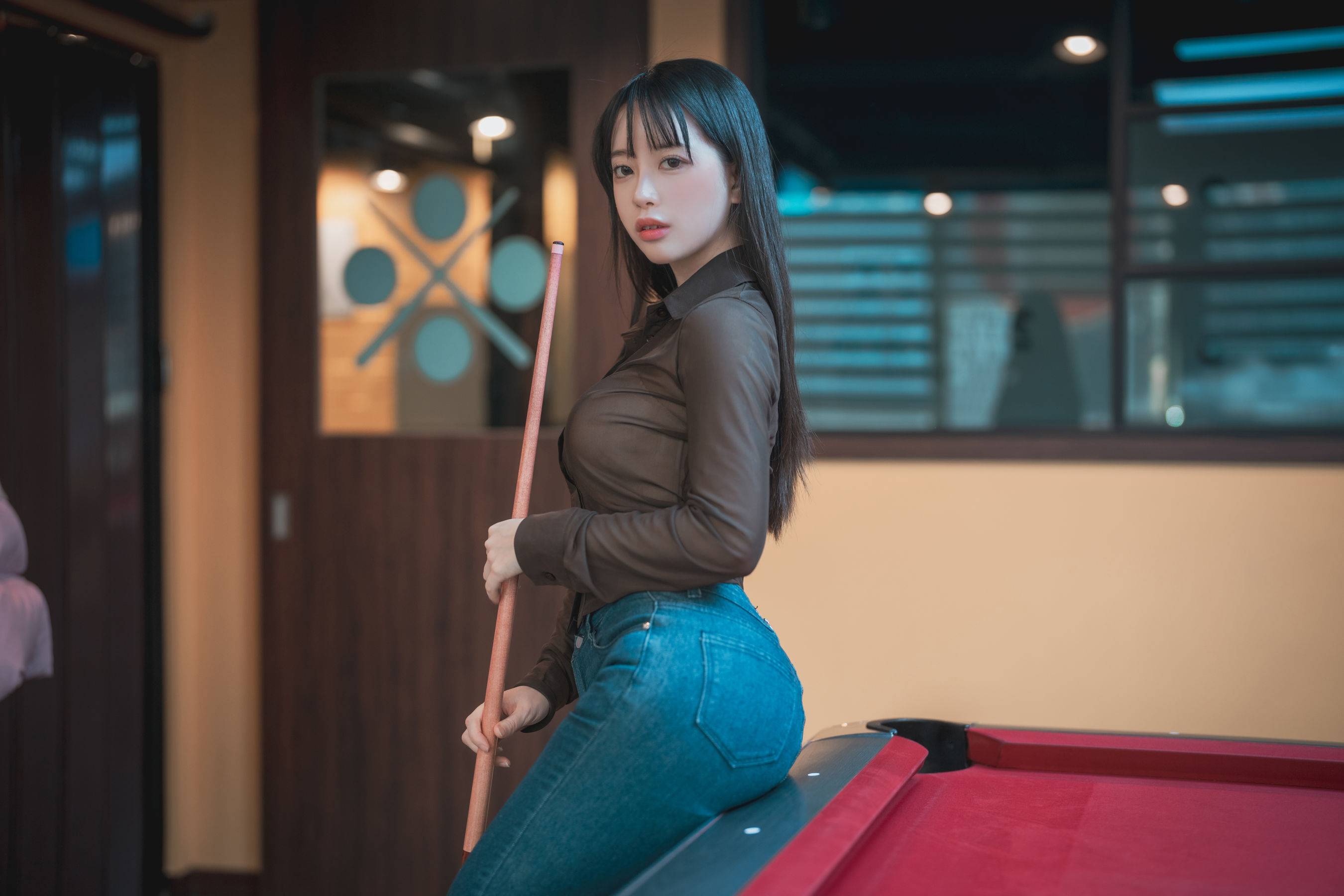 图片[8] - DJAWA ZziZzi - Billiards Girl - 1 [49P] - 机器猫次元 - 机器猫次元