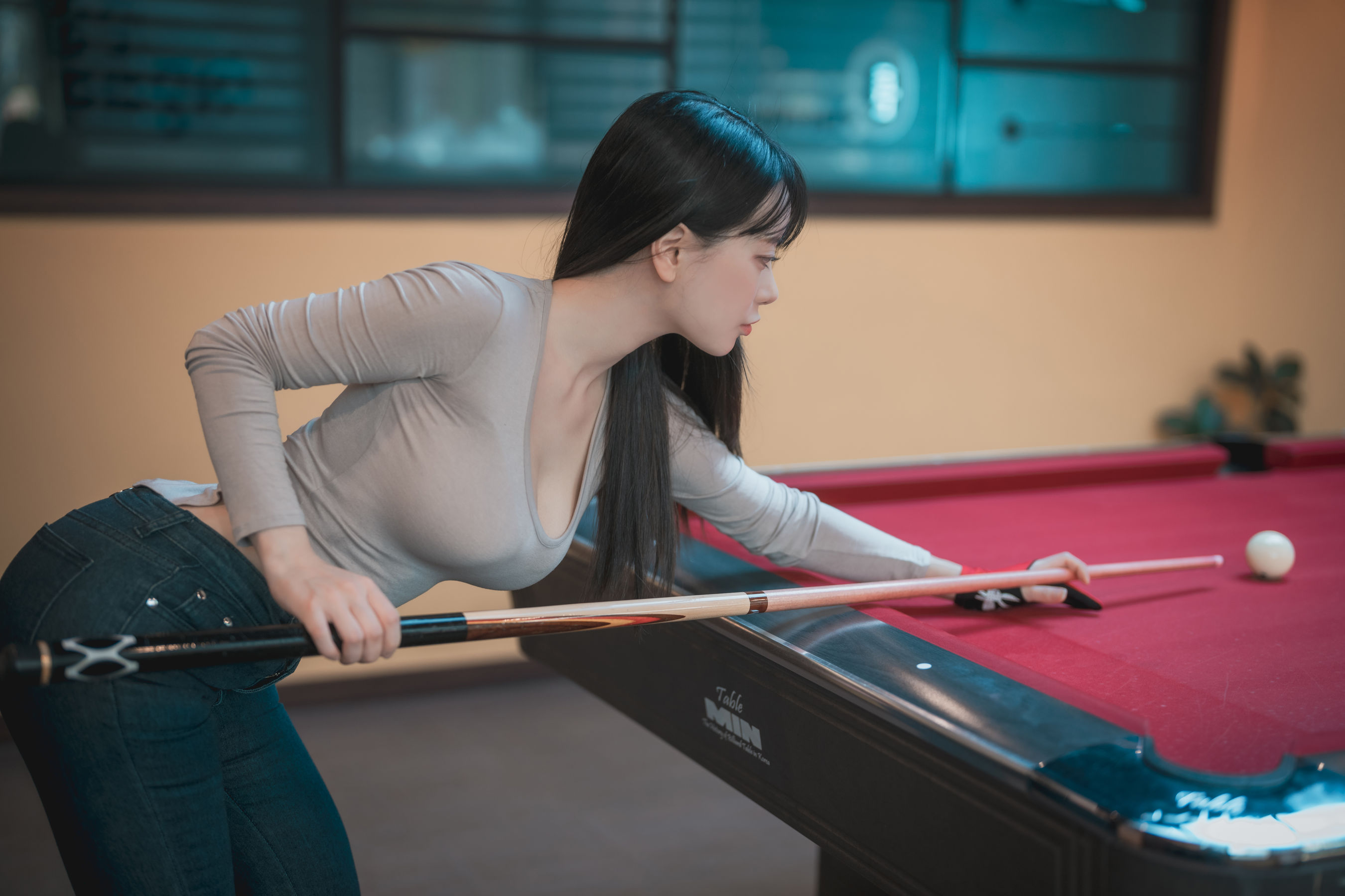 图片[2] - DJAWA ZziZzi - Billiards Girl - 1 [49P] - 机器猫次元 - 机器猫次元