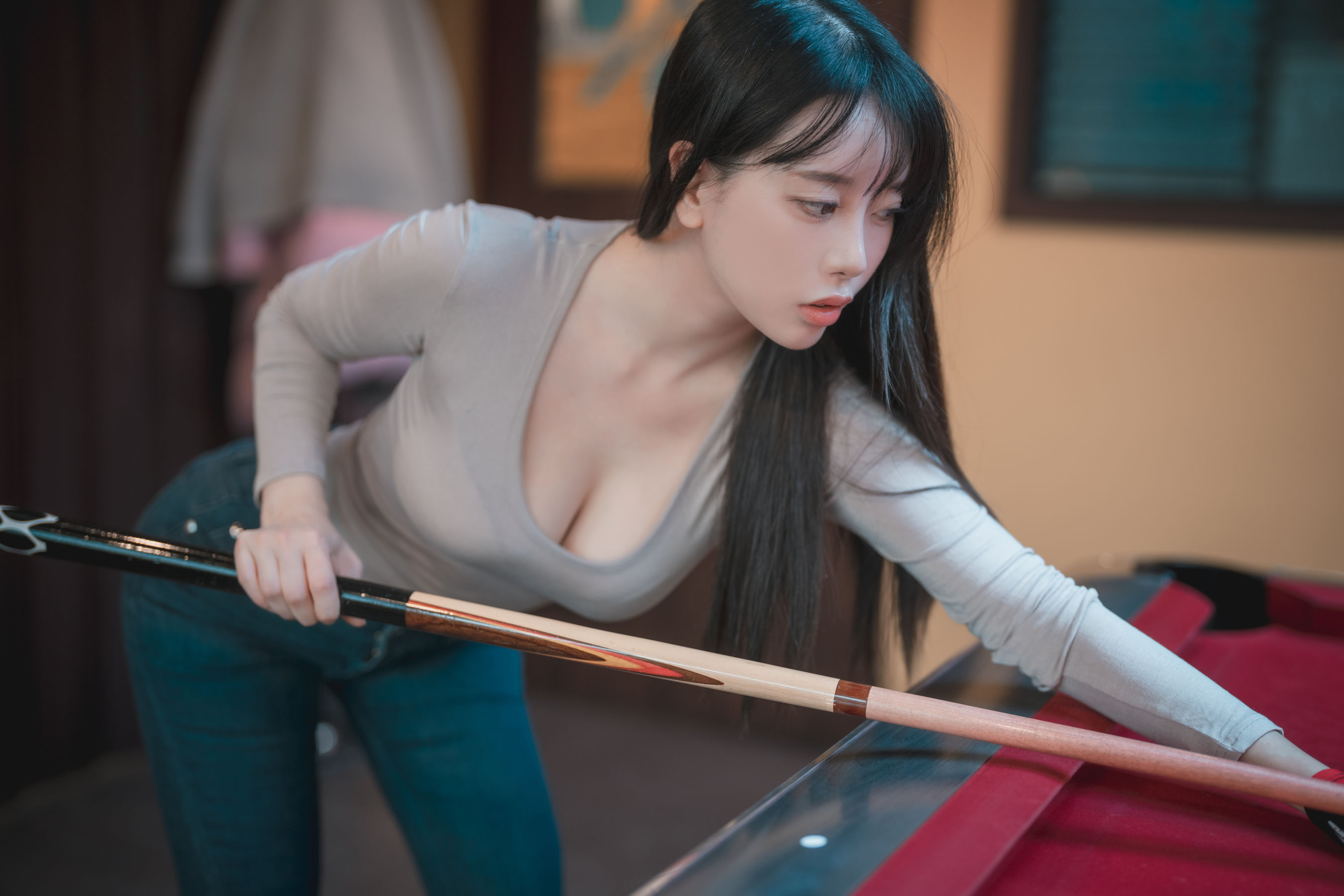 图片[4] - DJAWA ZziZzi - Billiards Girl - 1 [49P] - 机器猫次元 - 机器猫次元