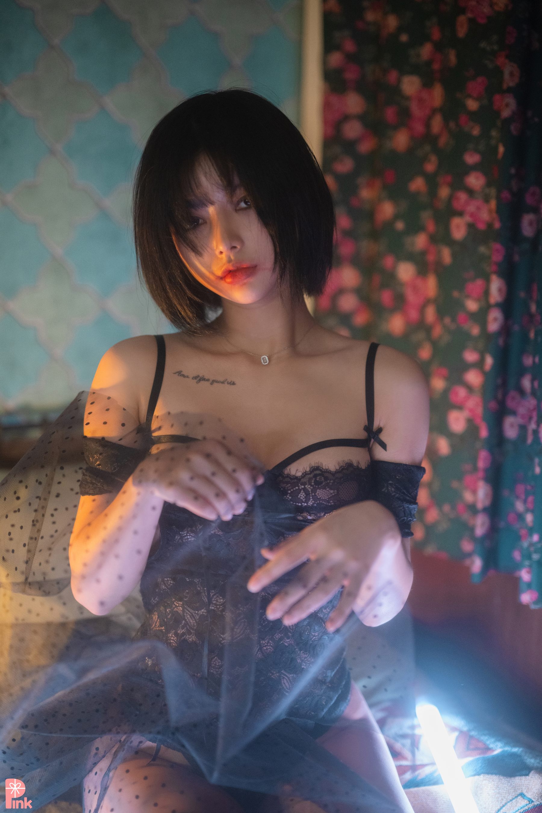 图片[5] - [PINK RIBBON] Uuuha - Black [59P] - 机器猫次元 - 机器猫次元