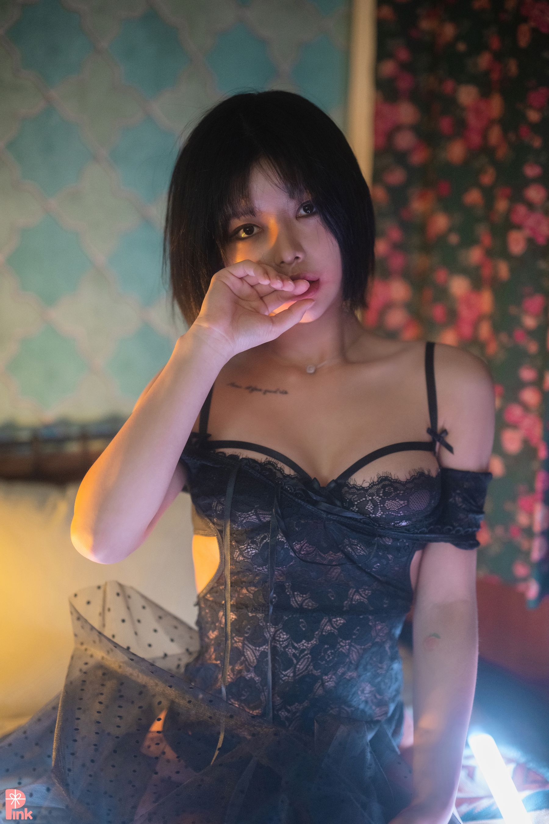图片[6] - [PINK RIBBON] Uuuha - Black [59P] - 机器猫次元 - 机器猫次元