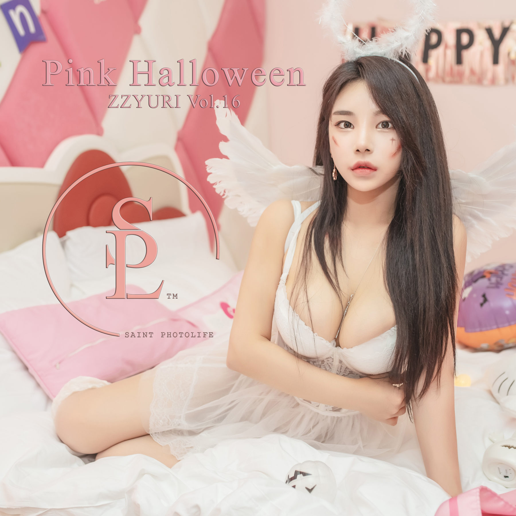 图片[2] - [saintphotolife] Zzyuri - Vol.16 Pink Halloween [58P] - 机器猫次元 - 机器猫次元