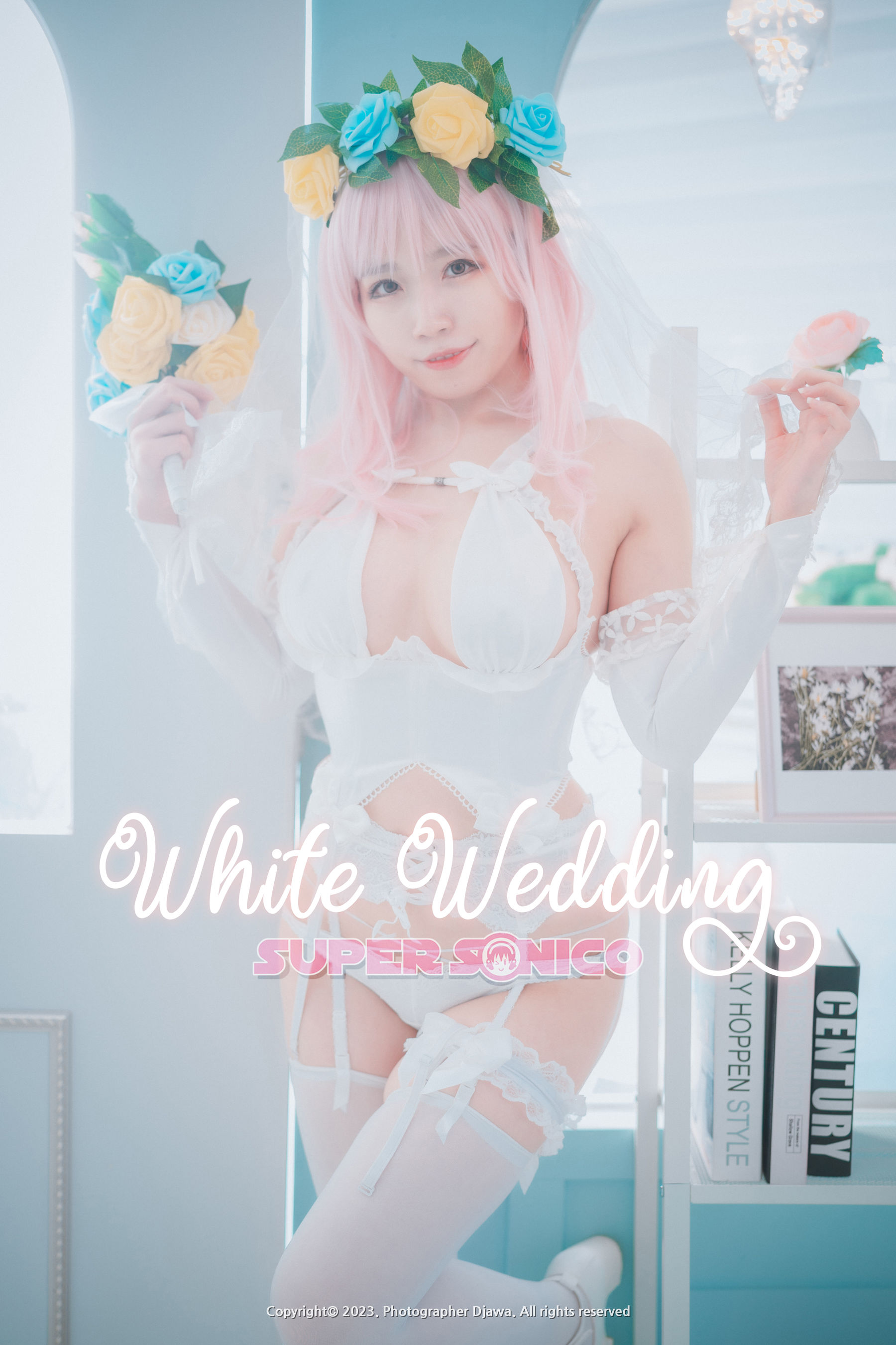 图片[1] - [DJAWA] Myaron - Super Sonico White Wedding [25P] - 机器猫次元 - 机器猫次元