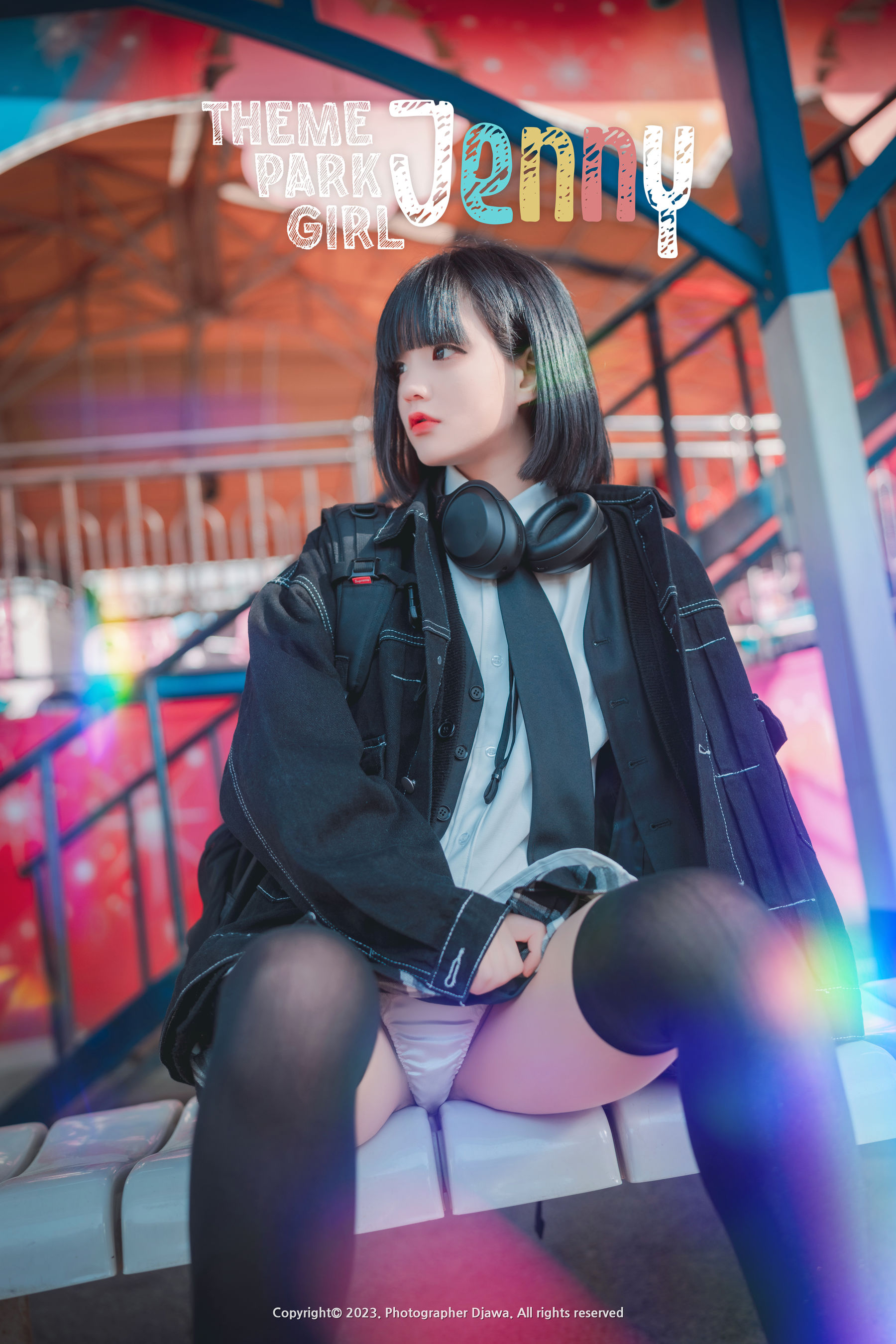 图片[1] - [DJAWA] Jenny - Theme Park Girl Jenny [162P] - 机器猫次元 - 机器猫次元