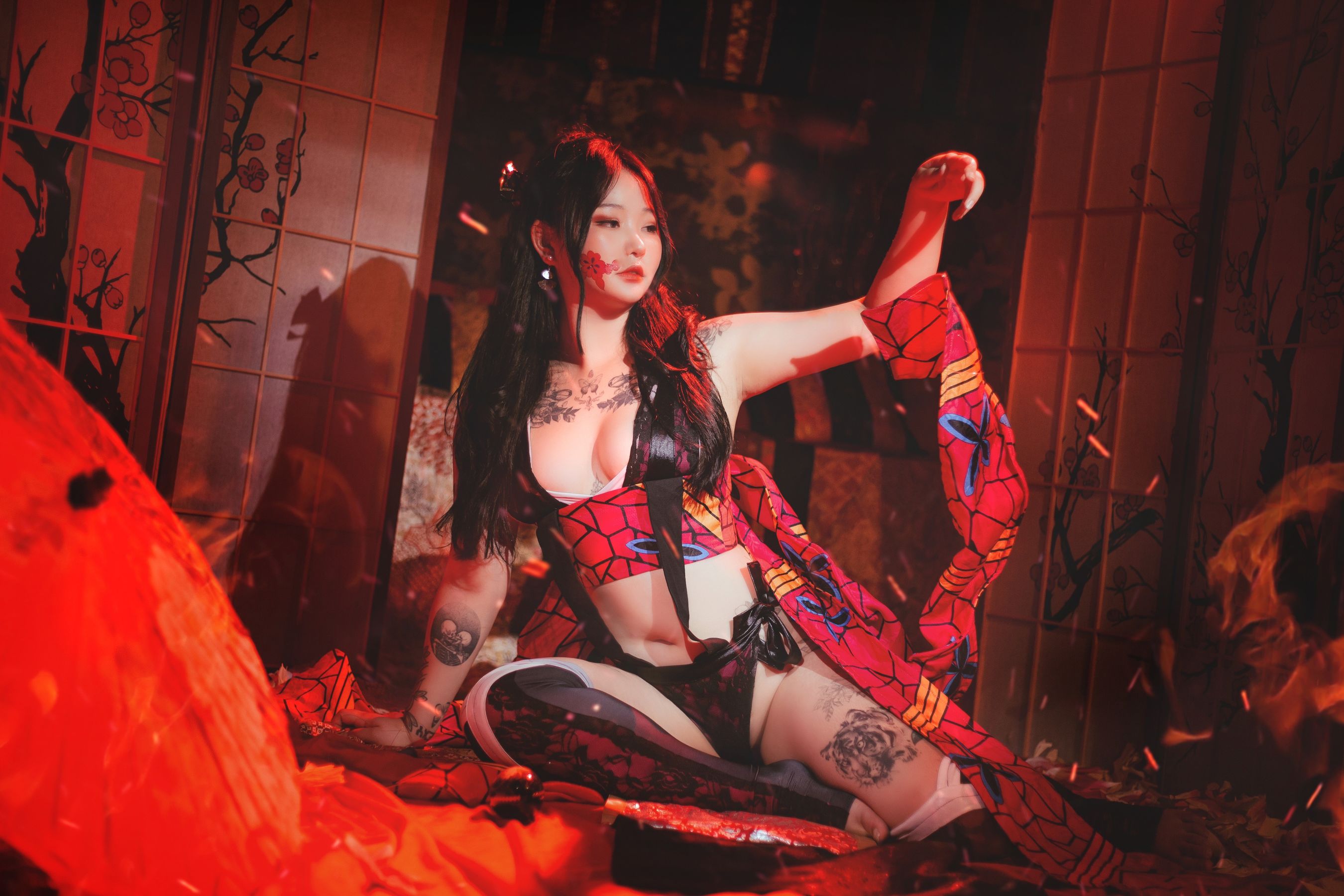 图片[3] - Boyeon - Demon Slayer Daki [33P] - 机器猫次元 - 机器猫次元