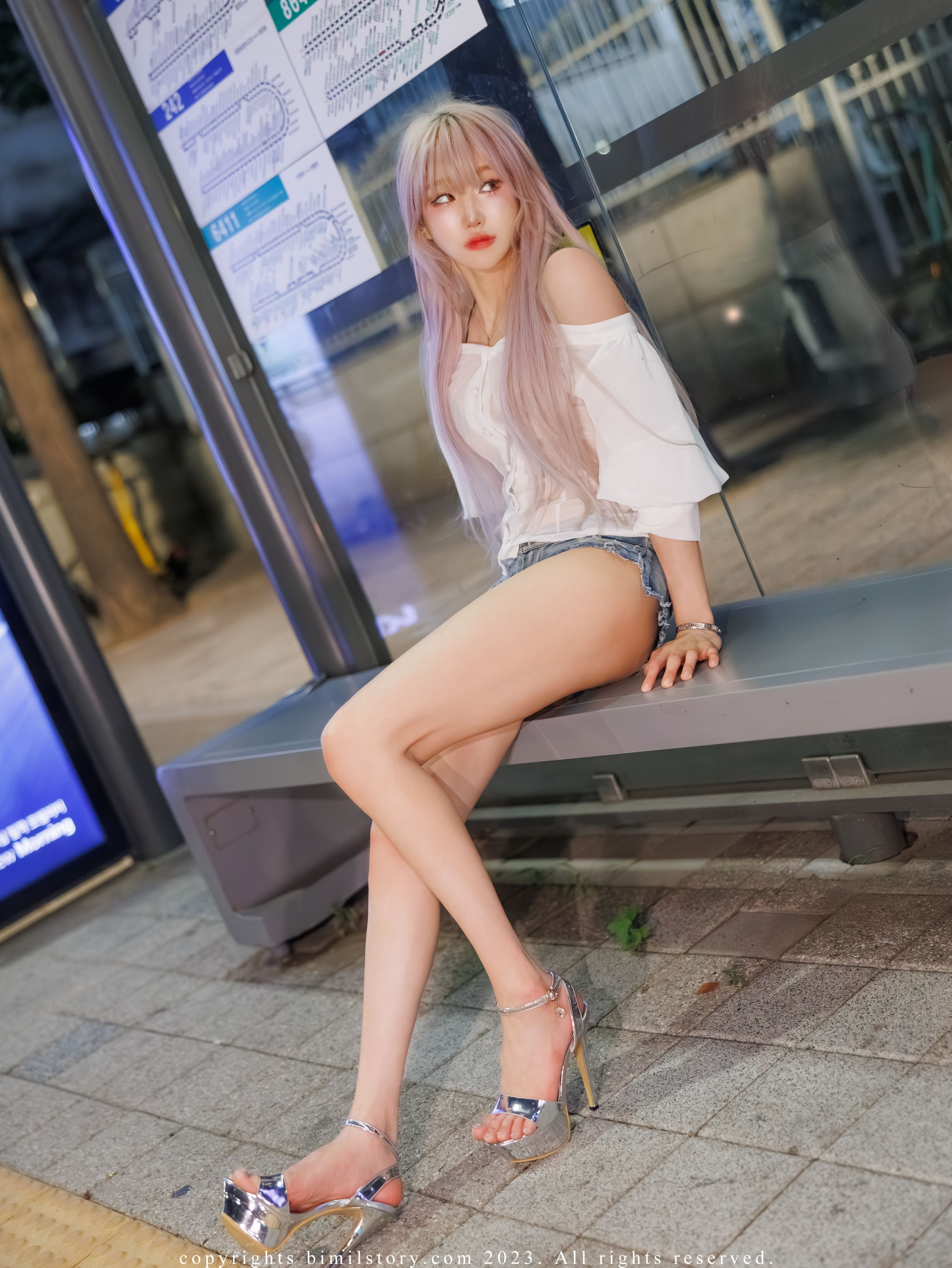 图片[4] - [Bimilstory] Taeri - Vol.16 The woman designated driver [100P] - 机器猫次元 - 机器猫次元