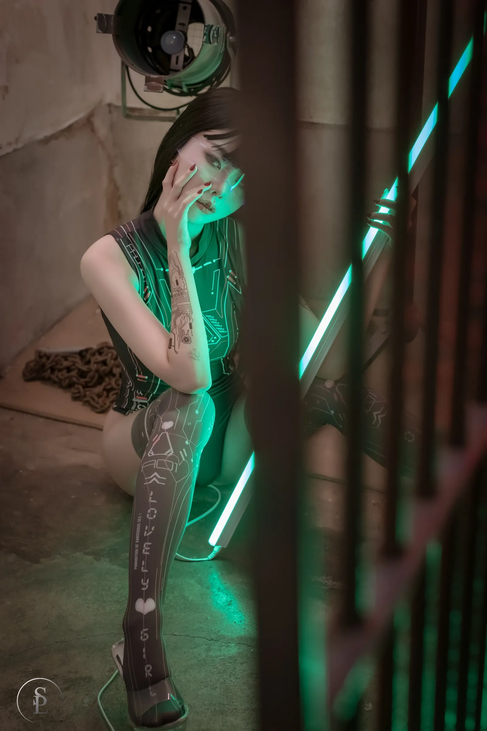 图片[4] - [saintphotolife] Yuna(윤아) - Cyber Punk [65P] - 机器猫次元 - 机器猫次元