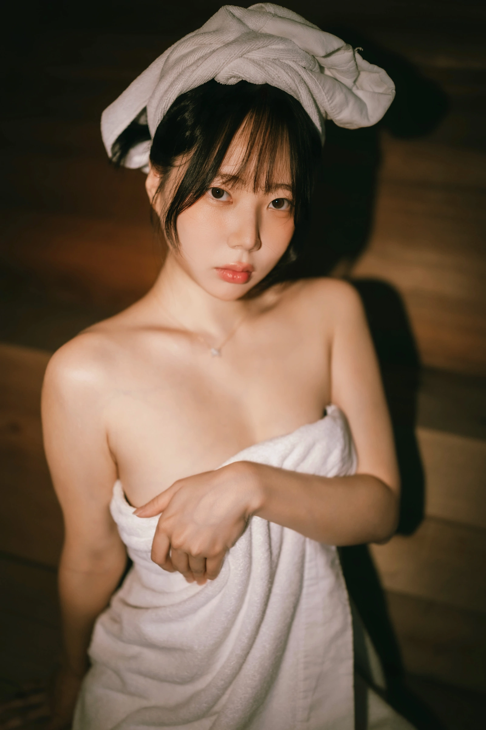 图片[1] - MyuA(뮤아) - [SWEETBOX] Myu_A - Sauna [76P] - 机器猫次元 - 机器猫次元