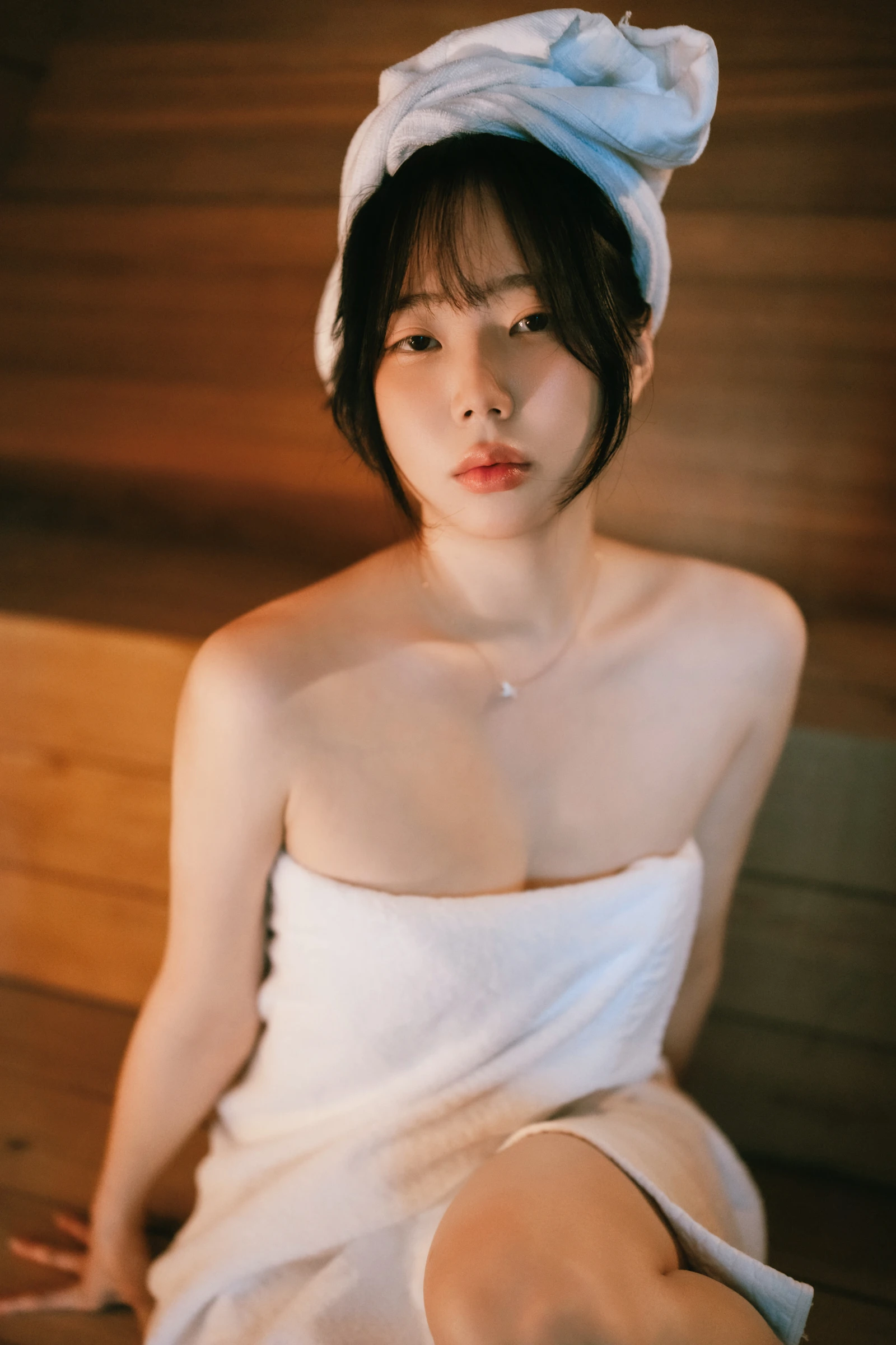 图片[3] - MyuA(뮤아) - [SWEETBOX] Myu_A - Sauna [76P] - 机器猫次元 - 机器猫次元