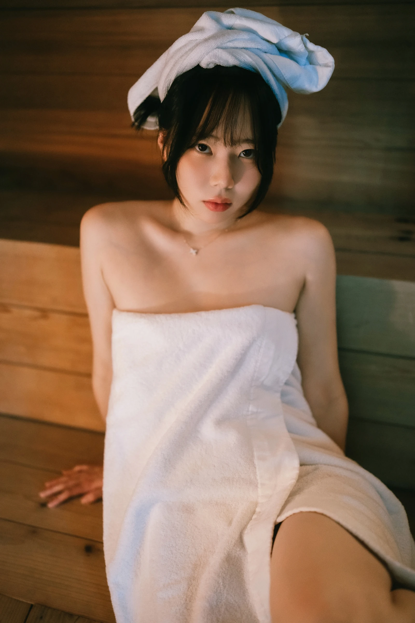 图片[2] - MyuA(뮤아) - [SWEETBOX] Myu_A - Sauna [76P] - 机器猫次元 - 机器猫次元