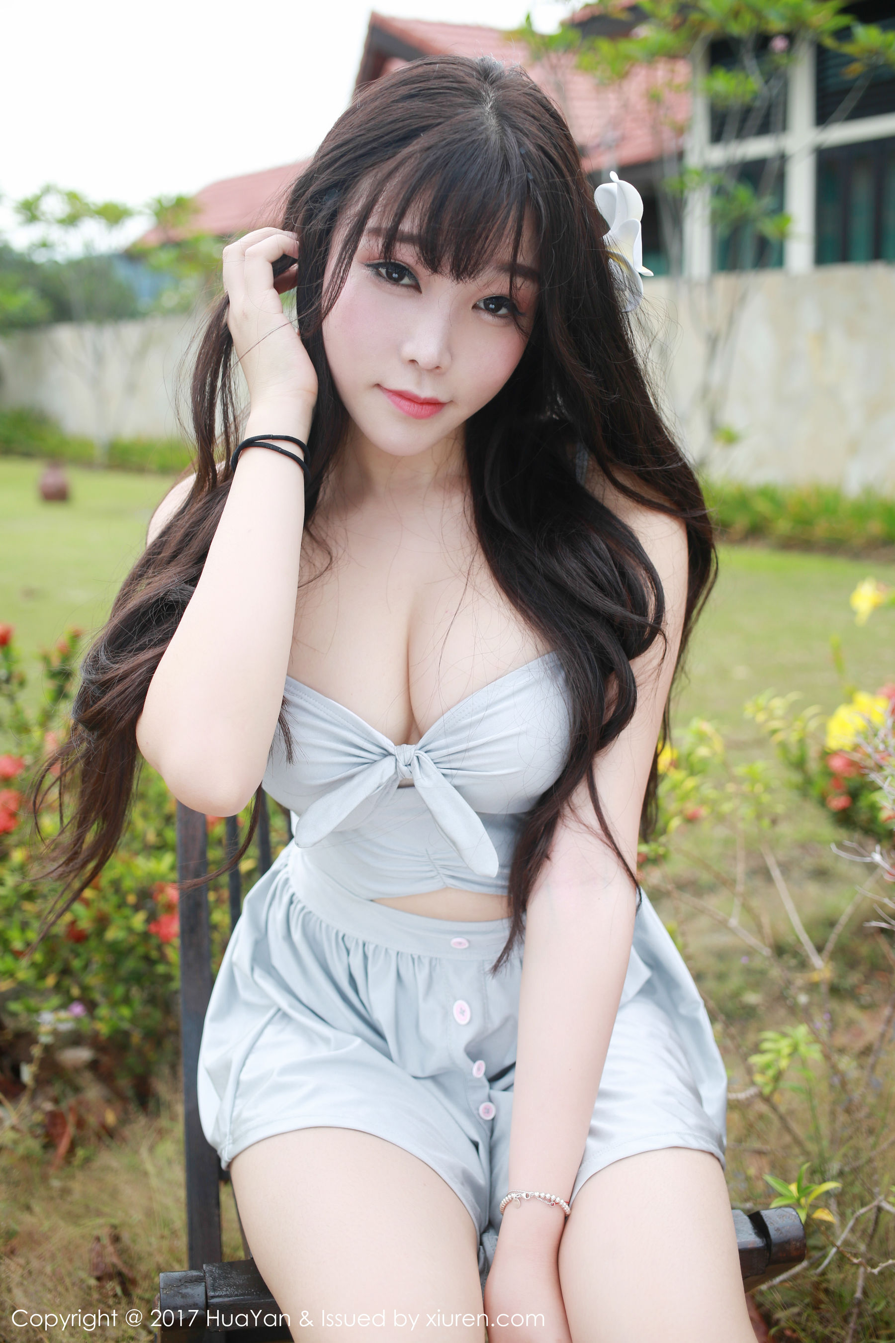图片[1] - 芝芝Booty《小清新的性感》 HUAYAN 花の颜 VOL.038 [52P] - 机器猫次元 - 机器猫次元