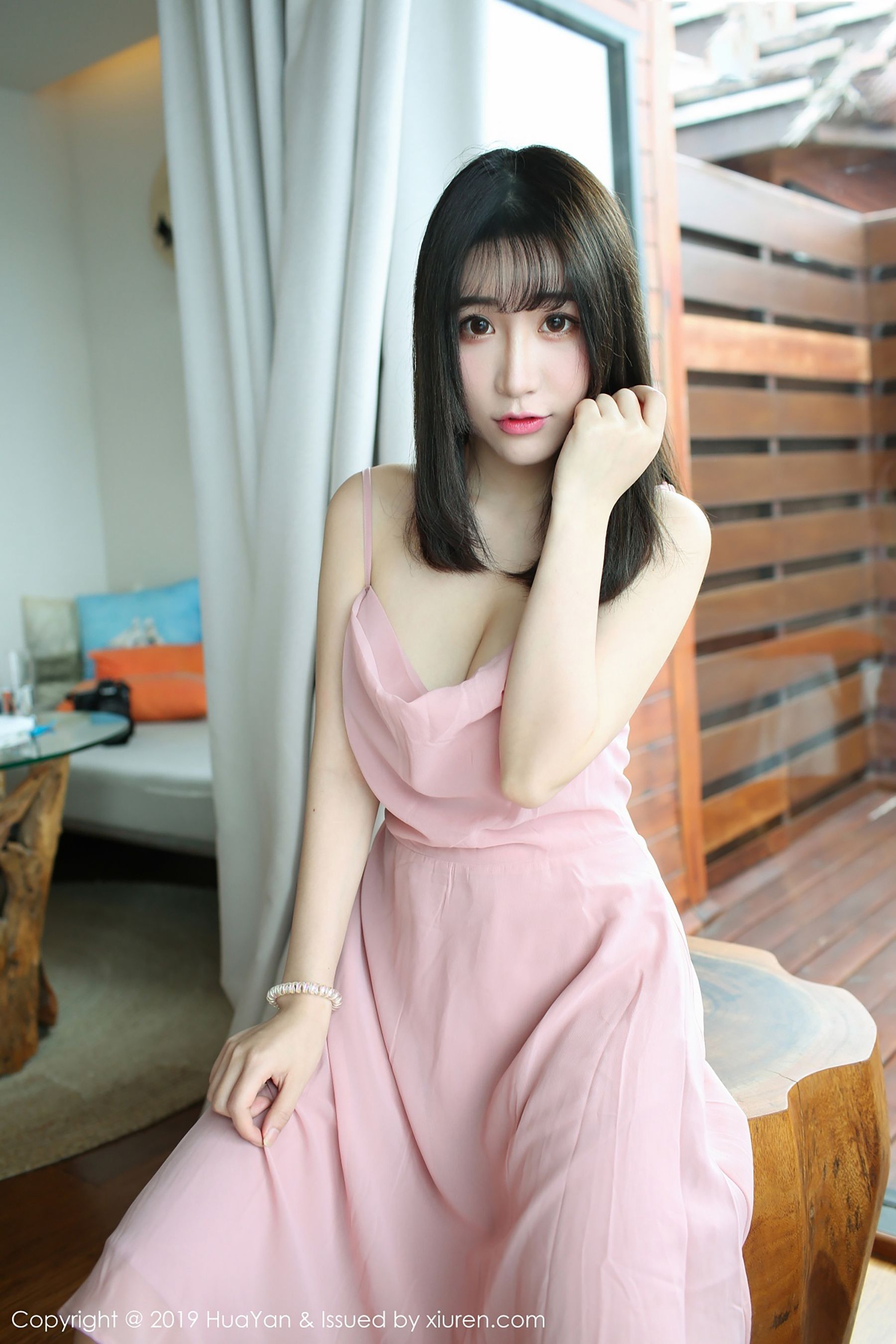 图片[1] - HUAYAN 花の颜 Vol.062 绯月樱-Cherry [51P] - 机器猫次元 - 机器猫次元