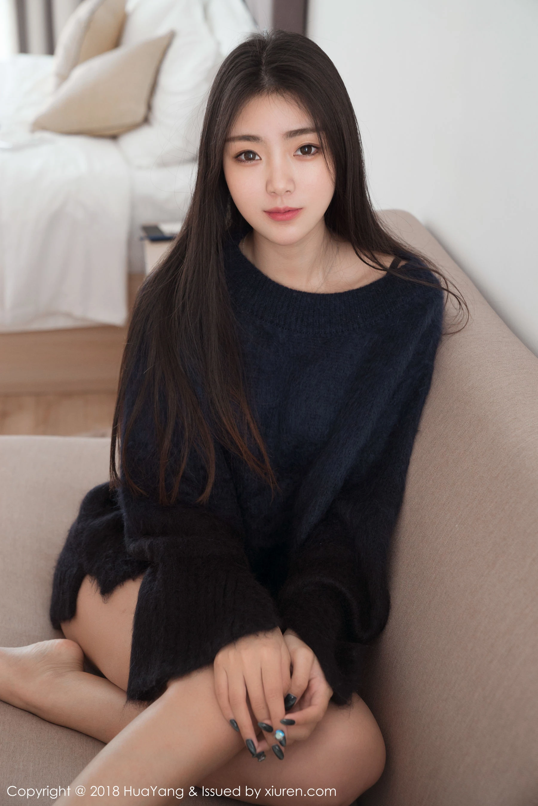 图片[8] - 可樂Vicky《毛衣+白衬衫》 花漾 Vol.027 - 机器猫次元 - 机器猫次元