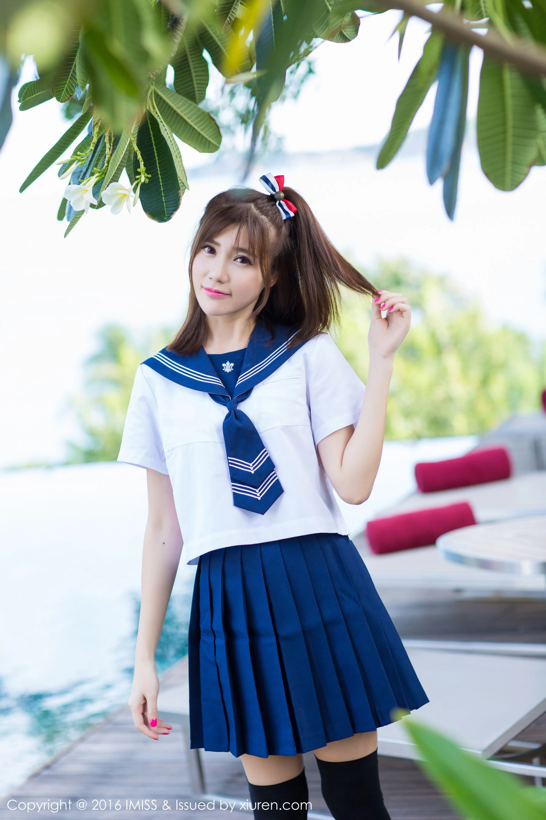 图片[5] - Sandy陈天扬《清纯校服系列+性感比基尼》 爱蜜社IMiss Vol.134 - 机器猫次元 - 机器猫次元