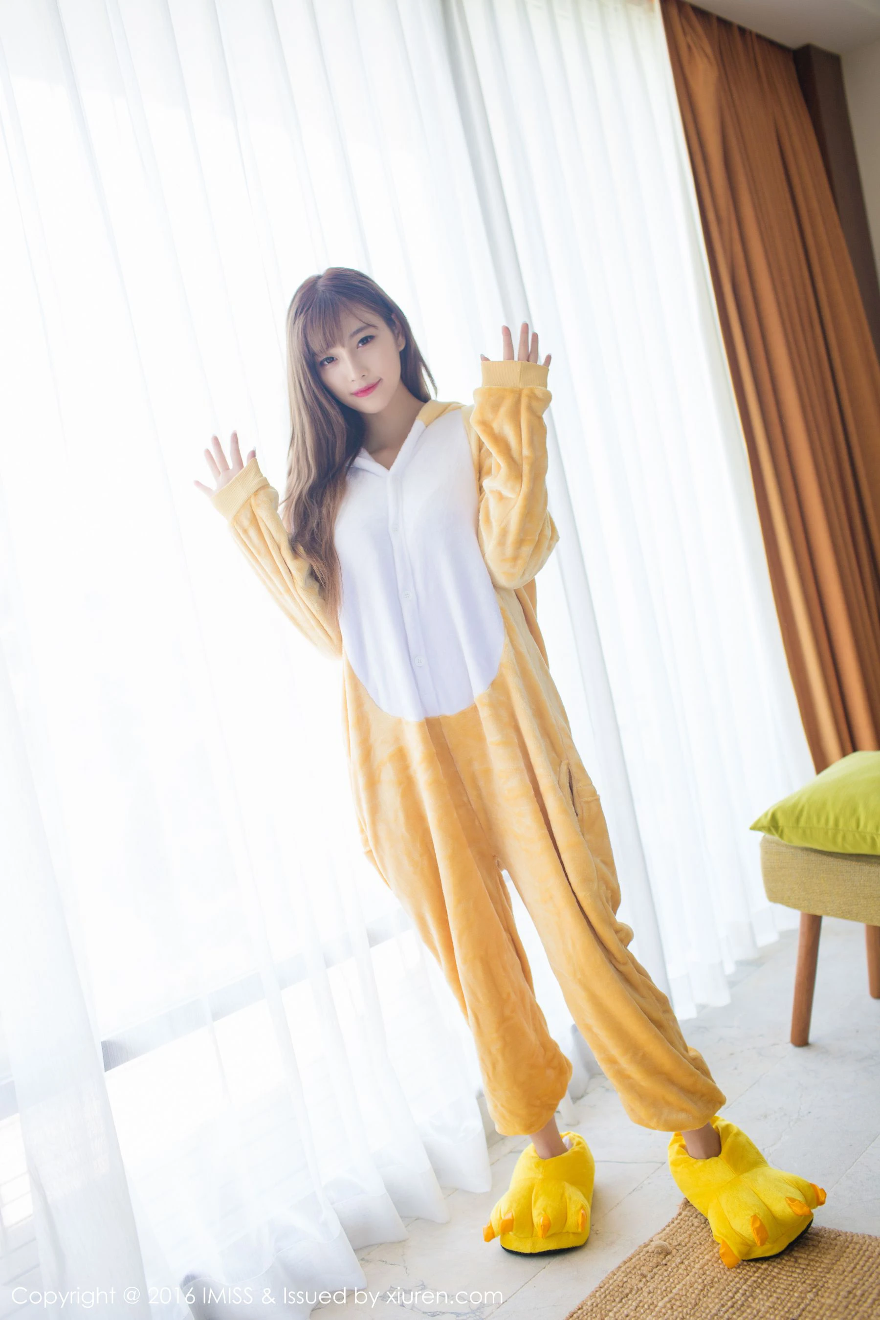 图片[1] - sugar小甜心CC《美女扮野兽+旗袍与丝袜》 爱蜜社IMiss Vol.136 - 机器猫次元 - 机器猫次元