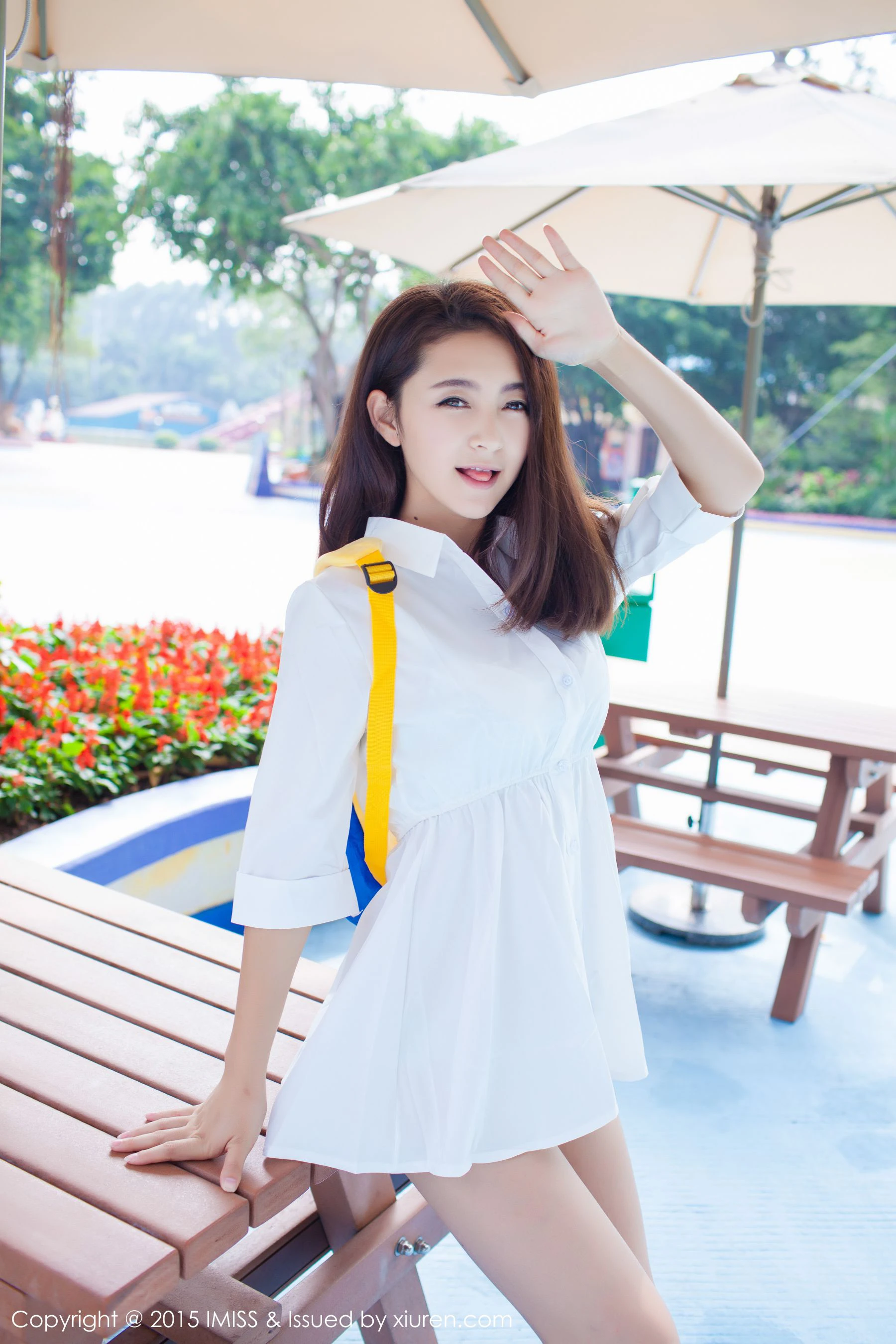 图片[4] - 夏茉GIGI《小清新街拍》 爱蜜社IMiss Vol.053 - 机器猫次元 - 机器猫次元