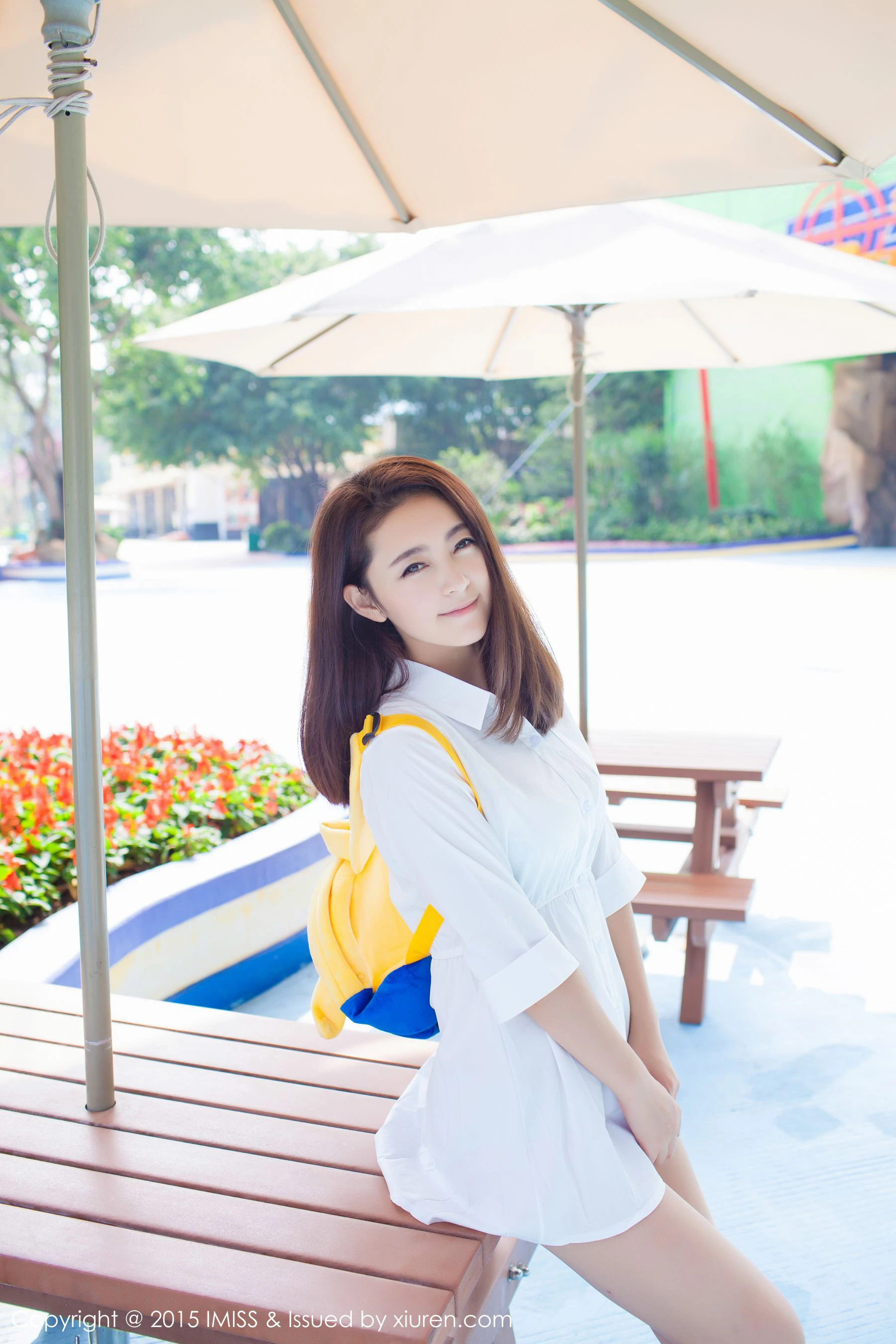 图片[2] - 夏茉GIGI《小清新街拍》 爱蜜社IMiss Vol.053 - 机器猫次元 - 机器猫次元