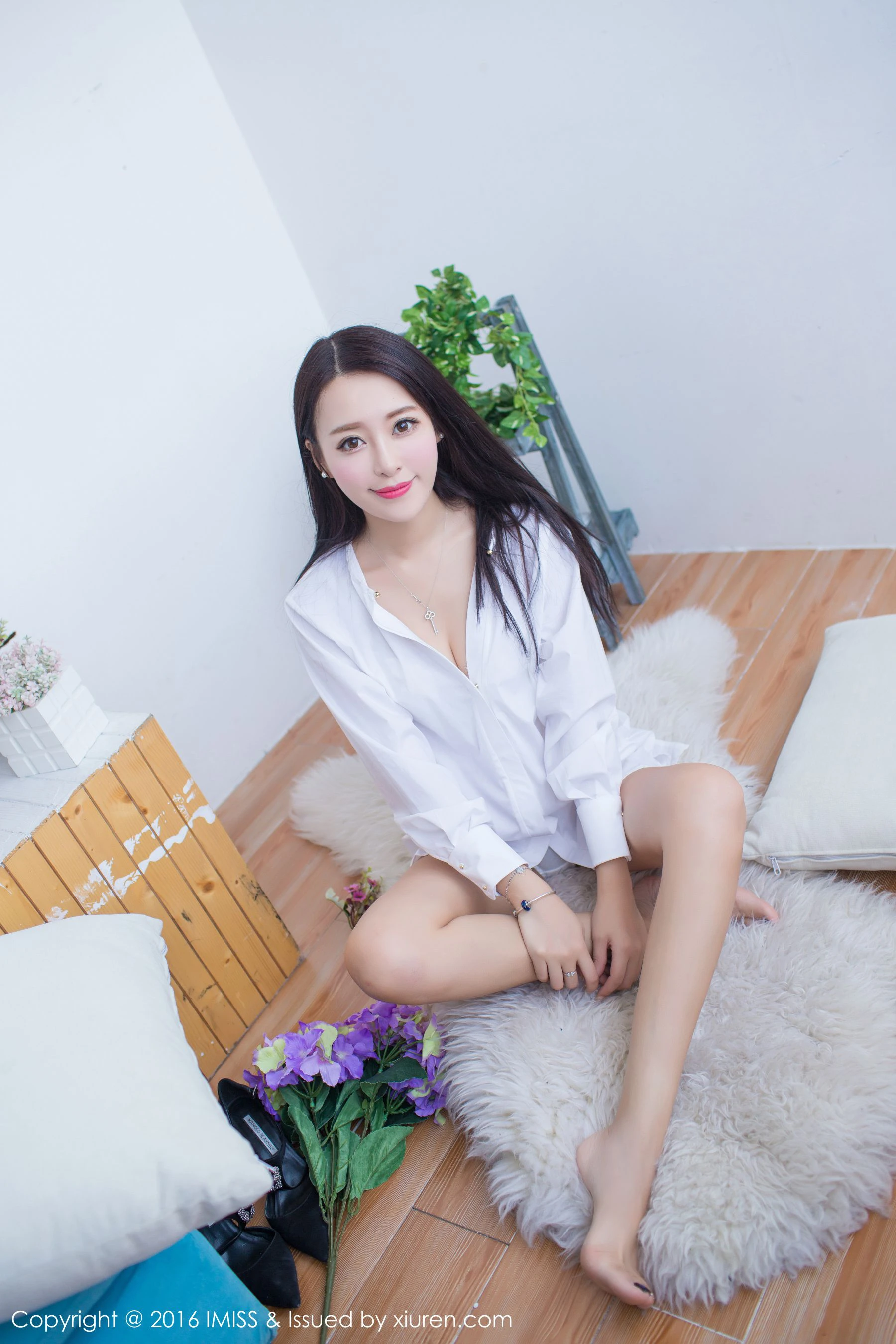 图片[6] - 王曼妮好Q《性感睡衣+白衬衫系列》 爱蜜社IMiss Vol.137 - 机器猫次元 - 机器猫次元