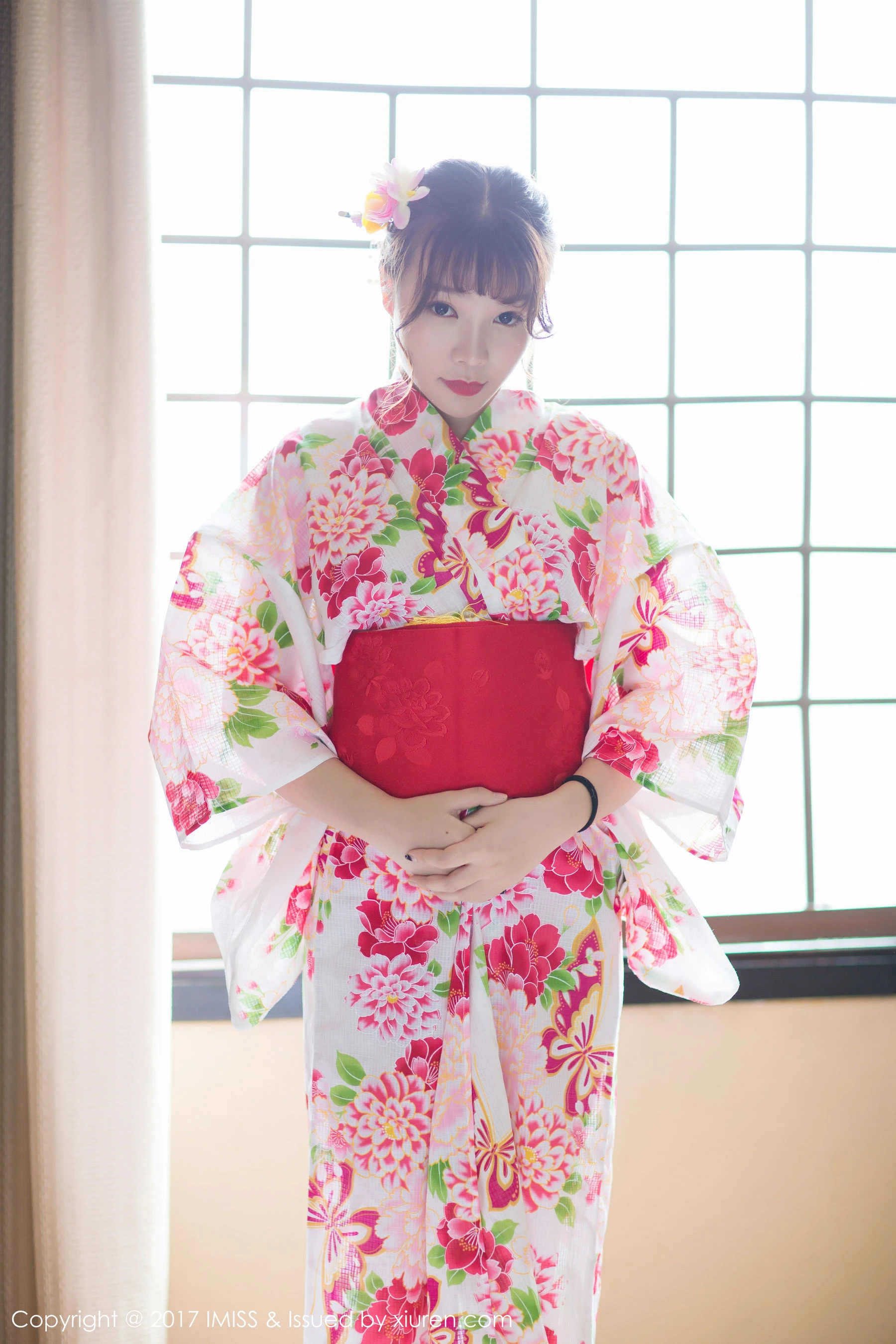 图片[2] - 芝芝Booty《日系和服+迷你比基尼》 爱蜜社 VOL.170 - 机器猫次元 - 机器猫次元