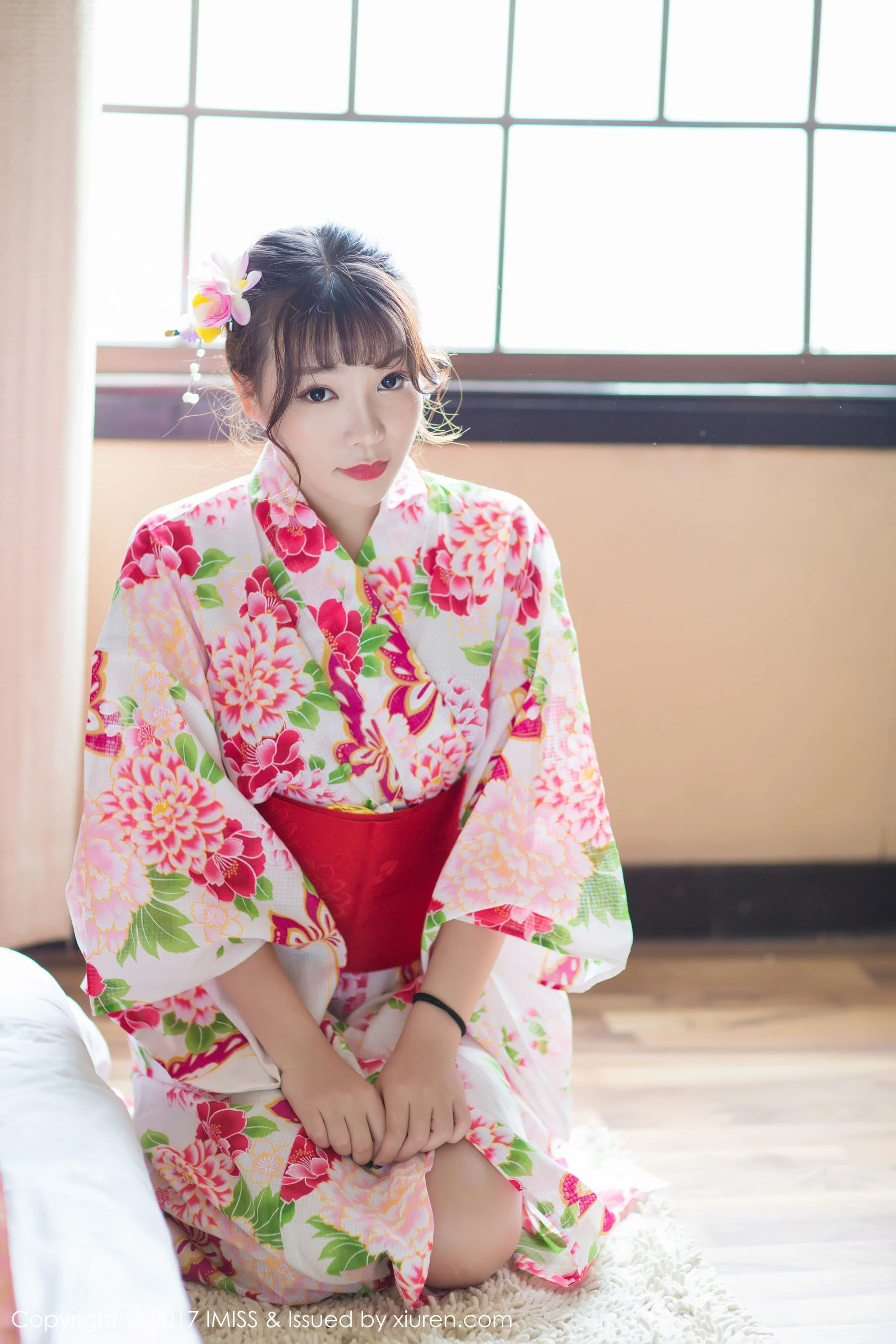 图片[1] - 芝芝Booty《日系和服+迷你比基尼》 爱蜜社 VOL.170 - 机器猫次元 - 机器猫次元