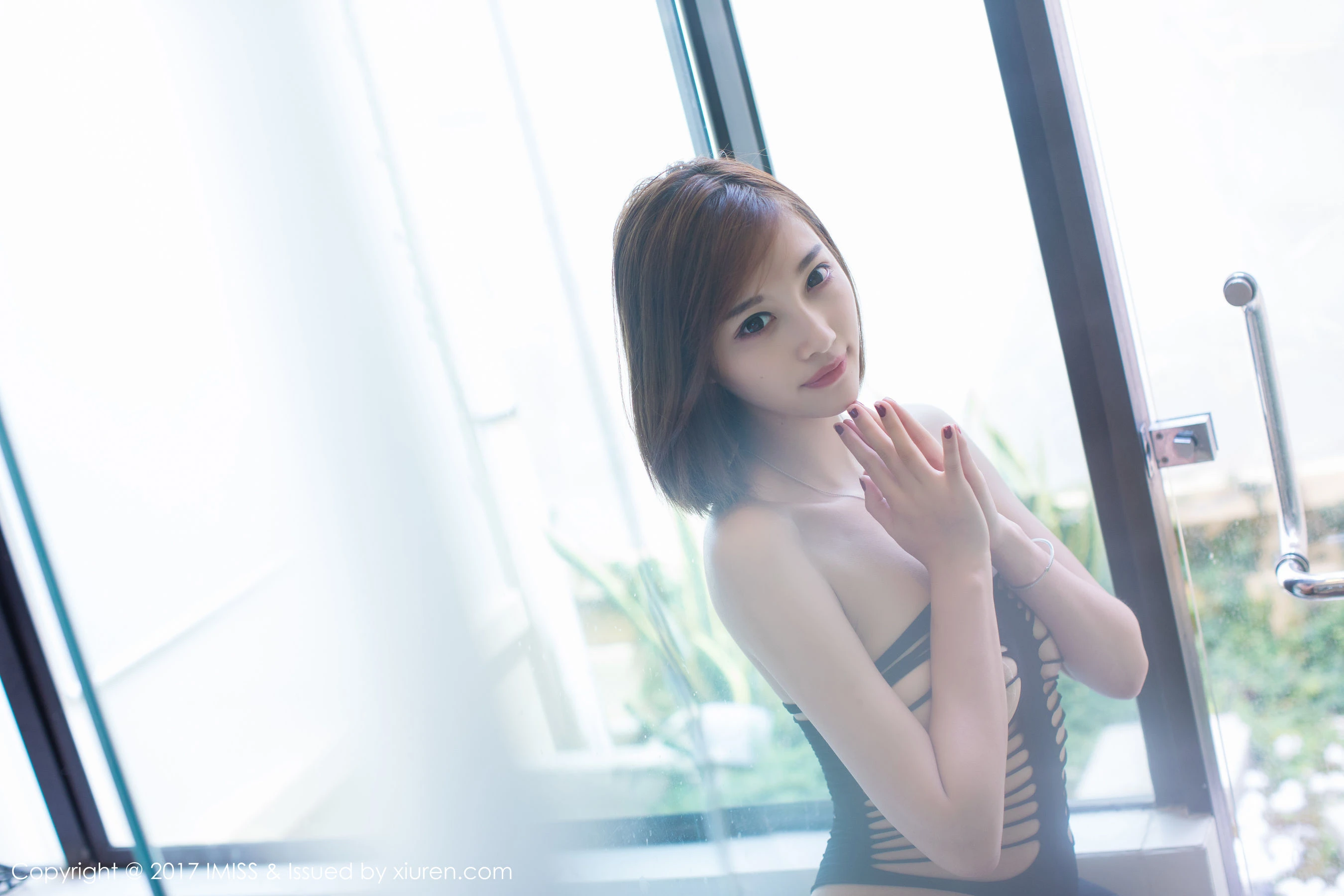 图片[4] - 杨晨晨sugar《黑丝美腿+蕾丝内衣诱惑~》 爱蜜社 VOL.161 - 机器猫次元 - 机器猫次元