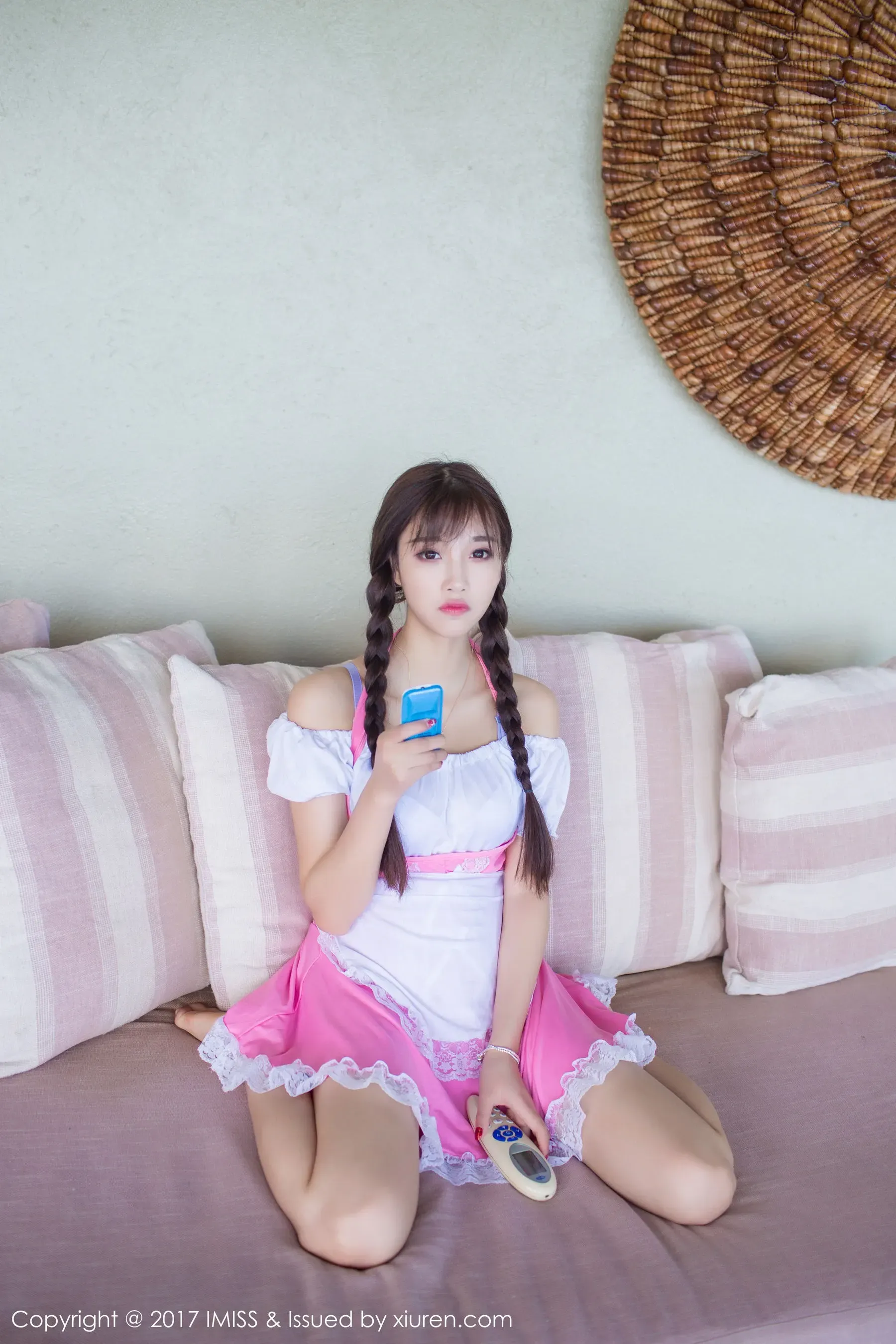 图片[1] - 杨晨晨sugar《双马尾女仆》 爱蜜社 VOL.159 - 机器猫次元 - 机器猫次元