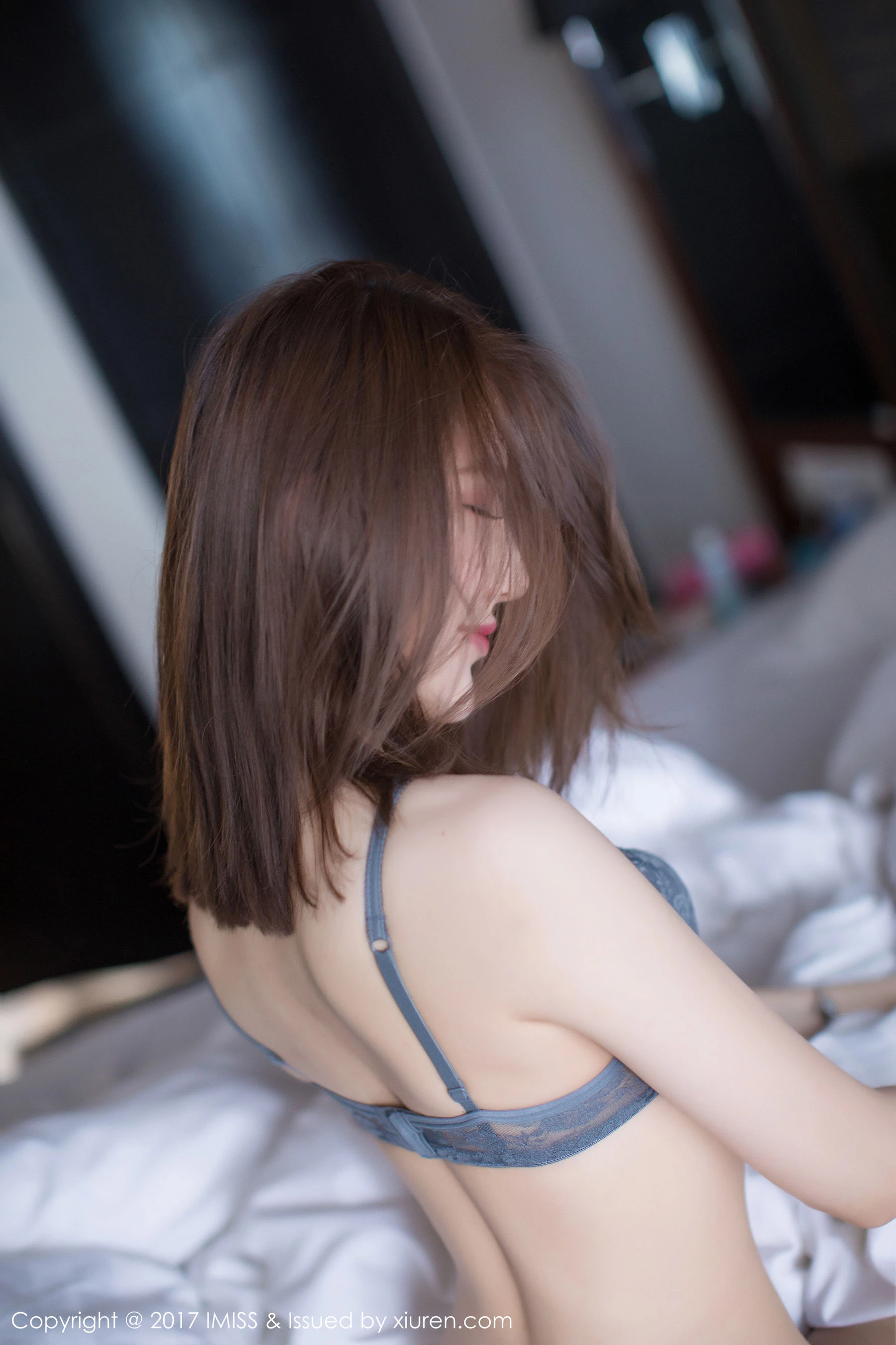 图片[6] - 刘奕宁Lynn《蕾丝内衣+性感肚兜》 爱蜜社IMiss Vol.186 - 机器猫次元 - 机器猫次元