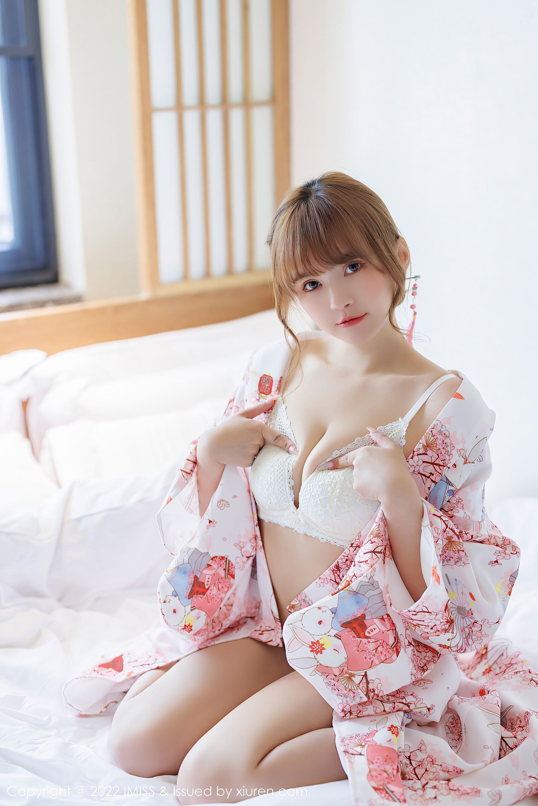 图片[7] - 爱蜜社 VOL.676 张思允Nice 蕾丝内衣美胸写真 - 机器猫次元 - 机器猫次元