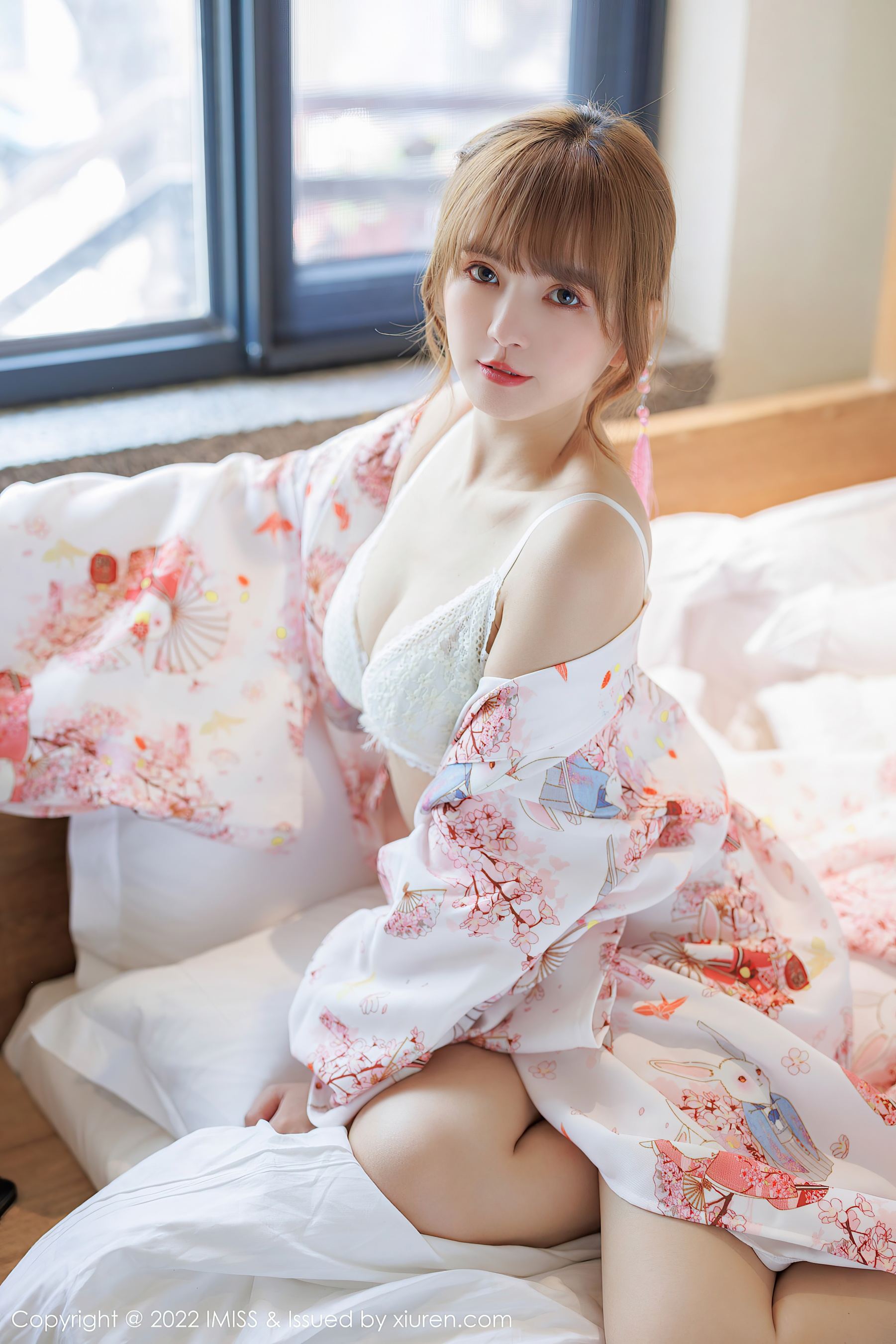 图片[8] - 爱蜜社 VOL.676 张思允Nice 蕾丝内衣美胸写真 - 机器猫次元 - 机器猫次元