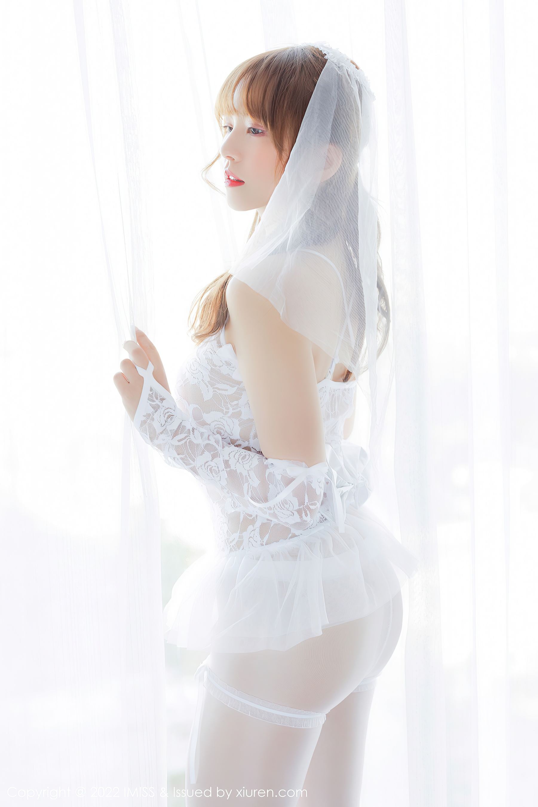 图片[8] - 爱蜜社 VOL.674 张思允Nice 婚纱丝袜 - 机器猫次元 - 机器猫次元
