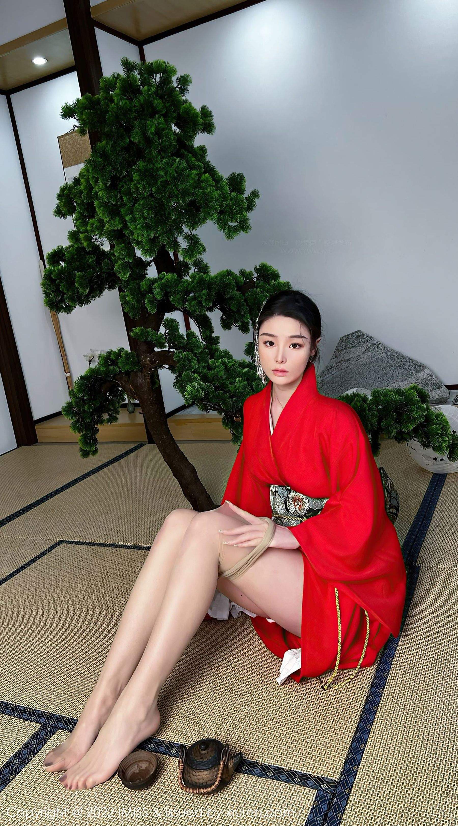 图片[7] - 爱蜜社 VOL.669 逗逗doudou 和服美腿 - 机器猫次元 - 机器猫次元