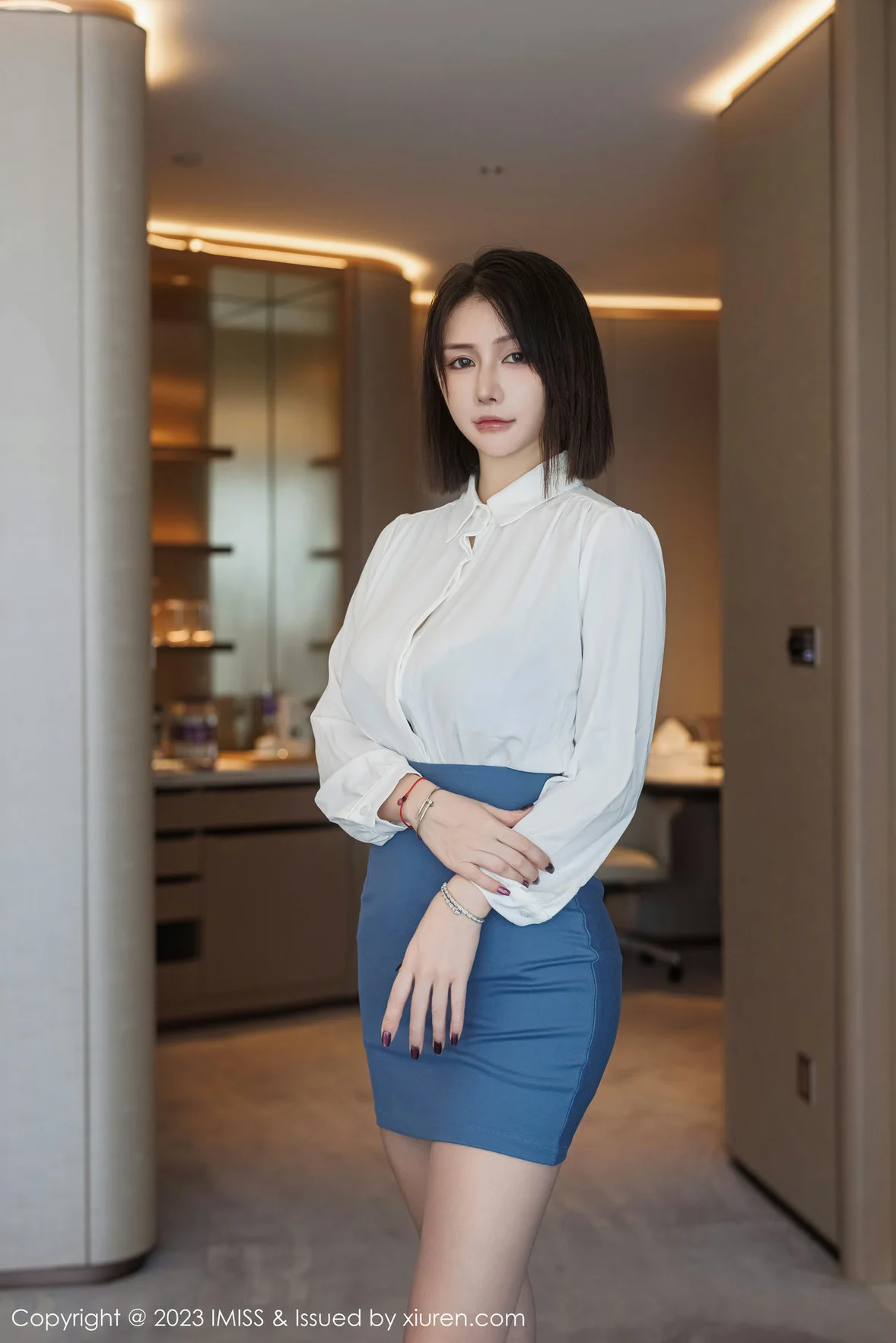图片[2] - 爱蜜社 Vol.737 Evon陈赞之 黑色蕾丝内衣最新性感写真 [59P] - 机器猫次元 - 机器猫次元