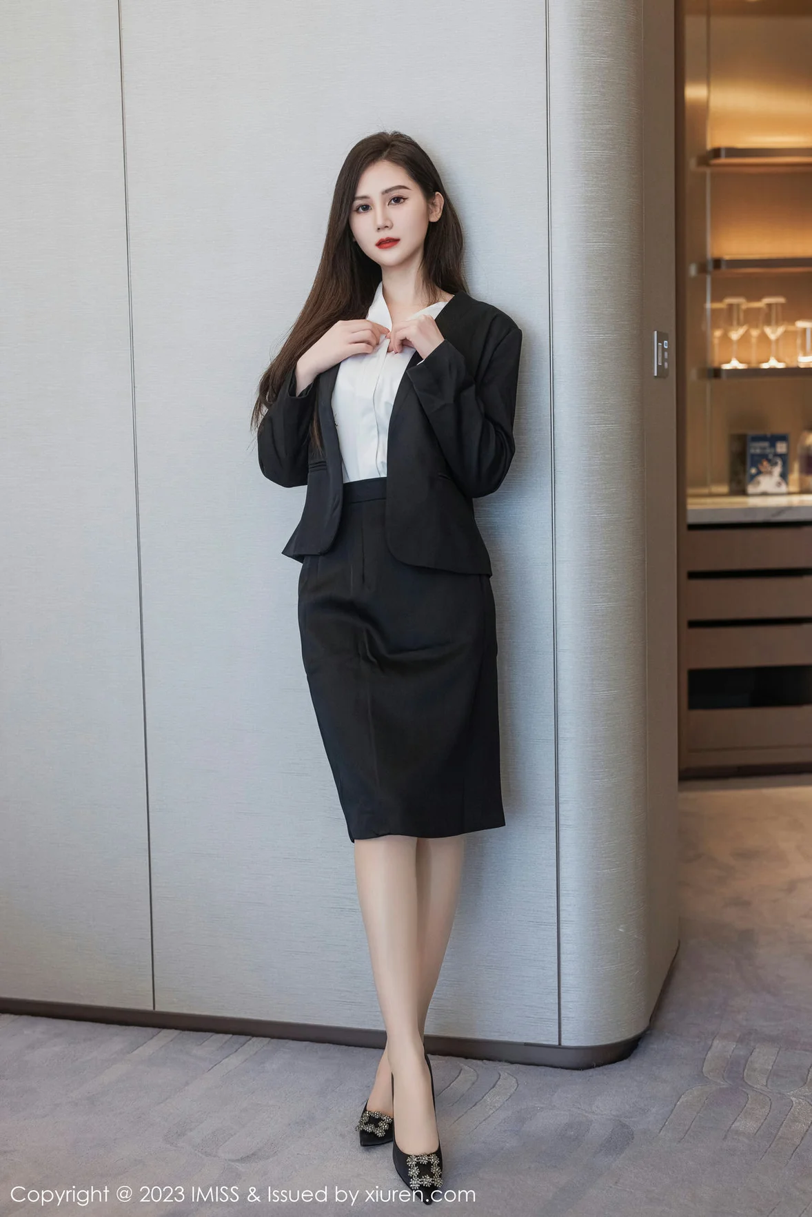 图片[6] - 爱蜜社 Vol.739 SISY思 黑色Ol性感写真 [48P] - 机器猫次元 - 机器猫次元