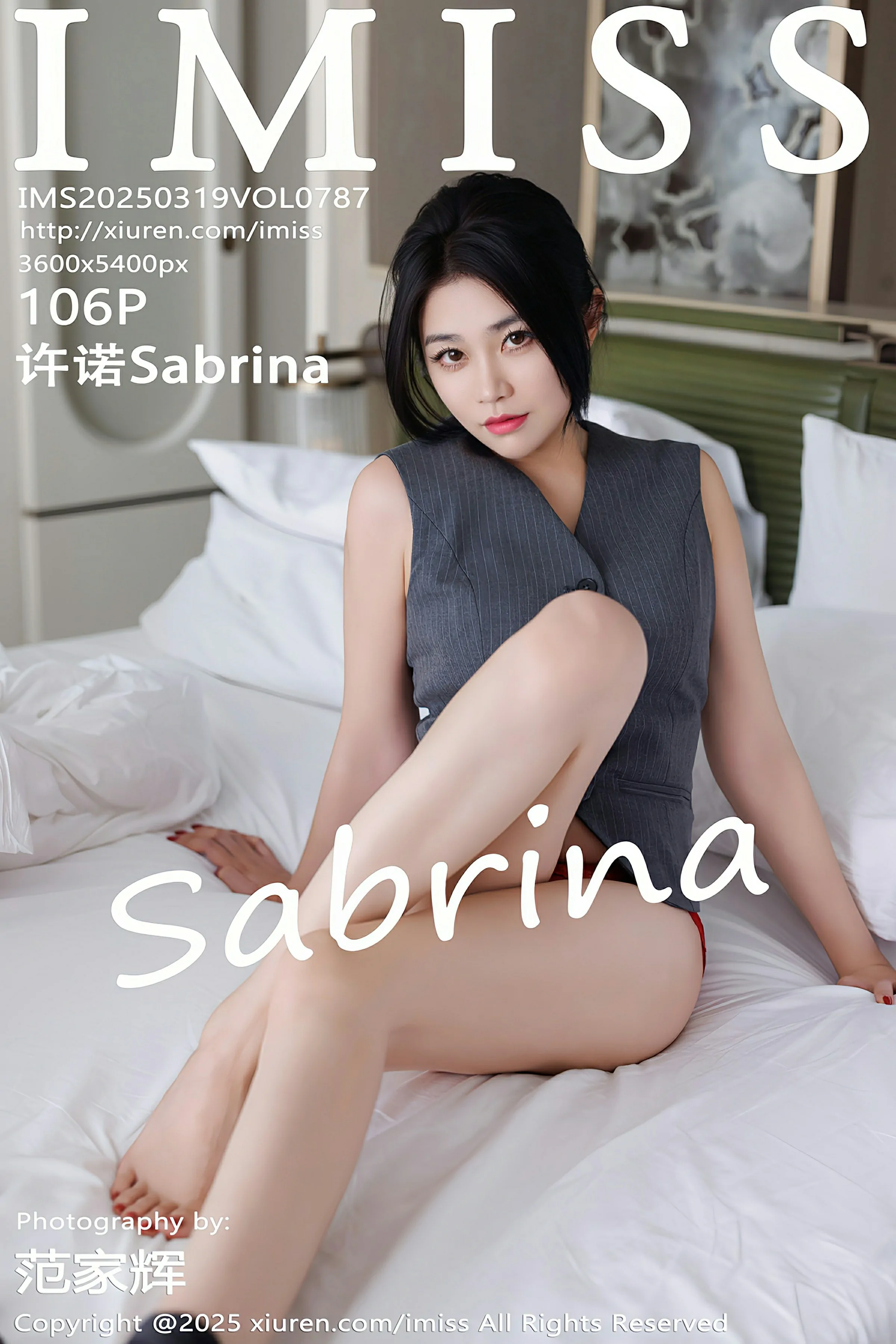 图片[1] - 爱蜜社 VOL.787 许诺Sabrina [106P] - 机器猫次元 - 机器猫次元