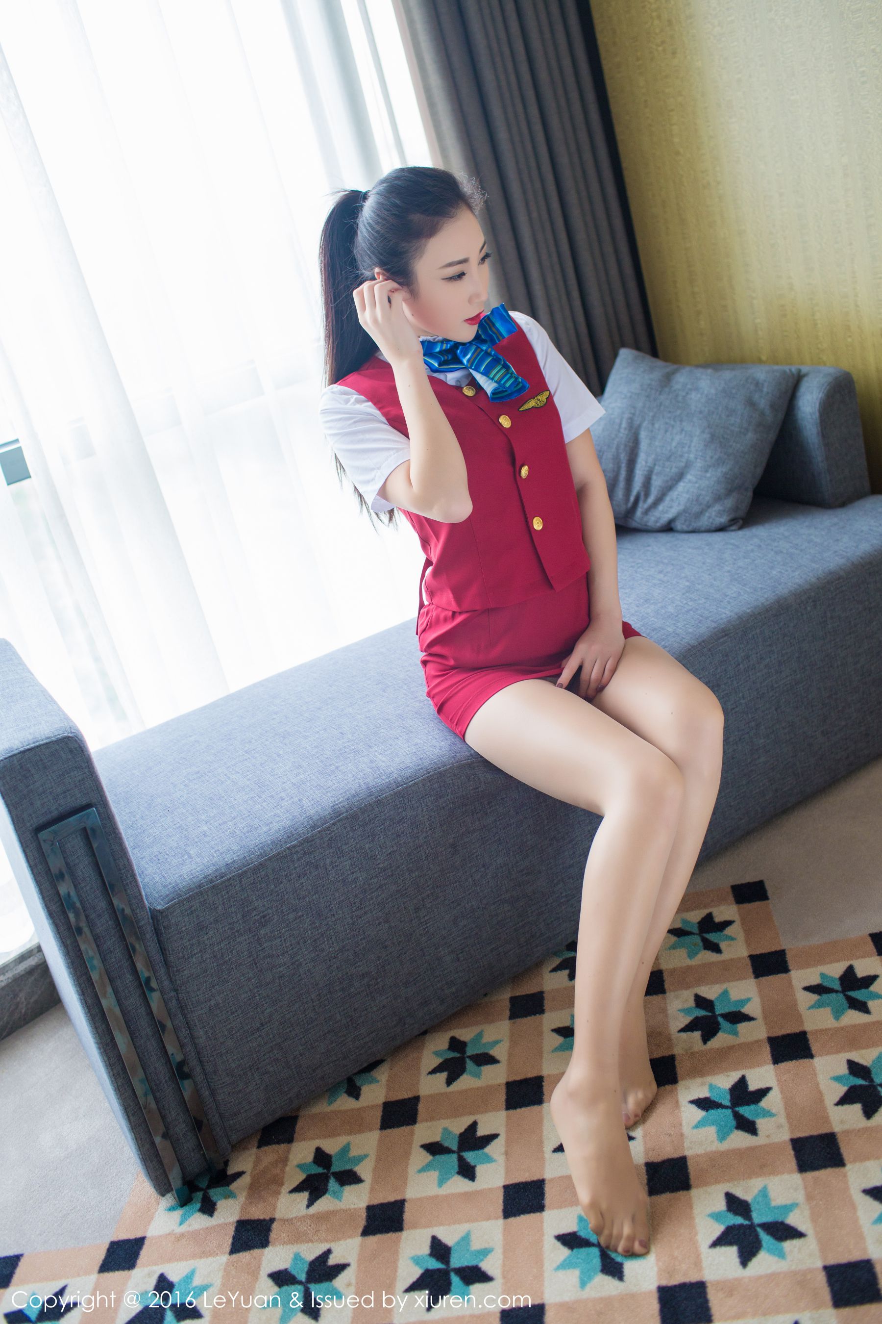 图片[2] - Wendy智秀《空姐制服+诱惑丝袜》 星乐园LeYuan Vol.021 [47P] - 机器猫次元 - 机器猫次元