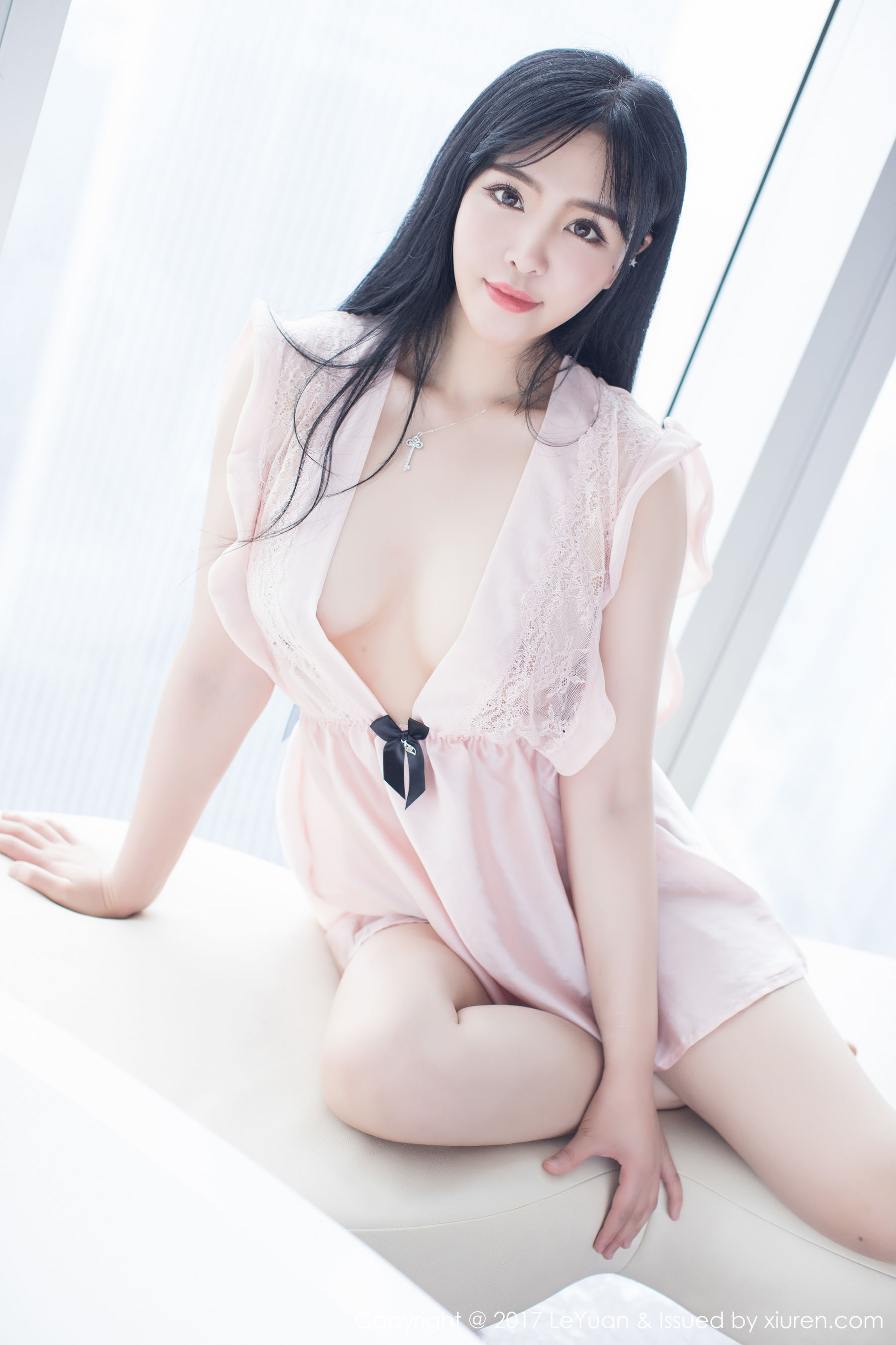 图片[8] - 刘钰儿《粉嫩睡衣+白丝诱惑》 LeYuan 星乐园 VOL.046 [46P] - 机器猫次元 - 机器猫次元