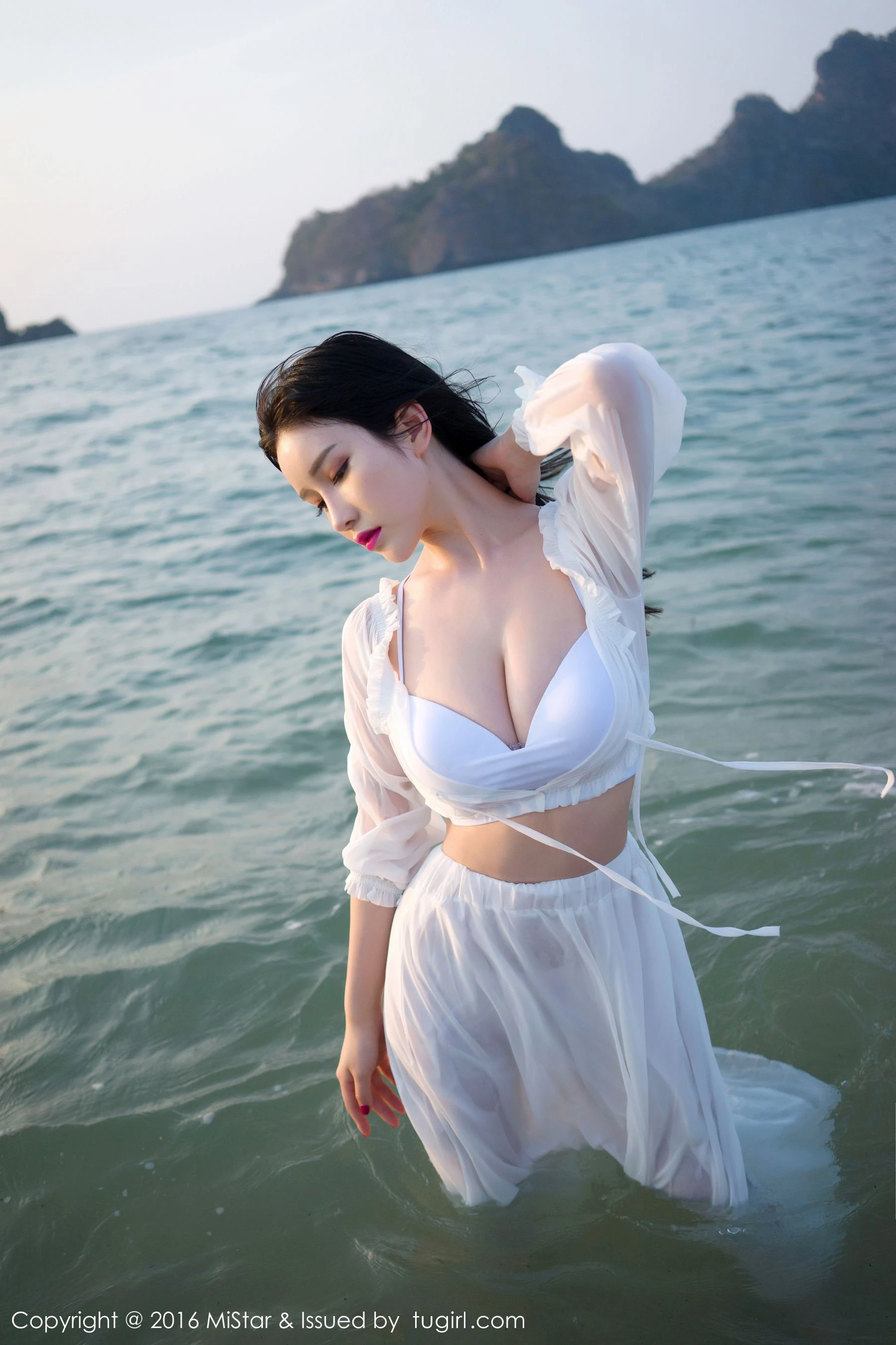 图片[8] - 于姬Una《兰卡威旅拍》海滩长裙+泳装 魅妍社 Vol.106 - 机器猫次元 - 机器猫次元