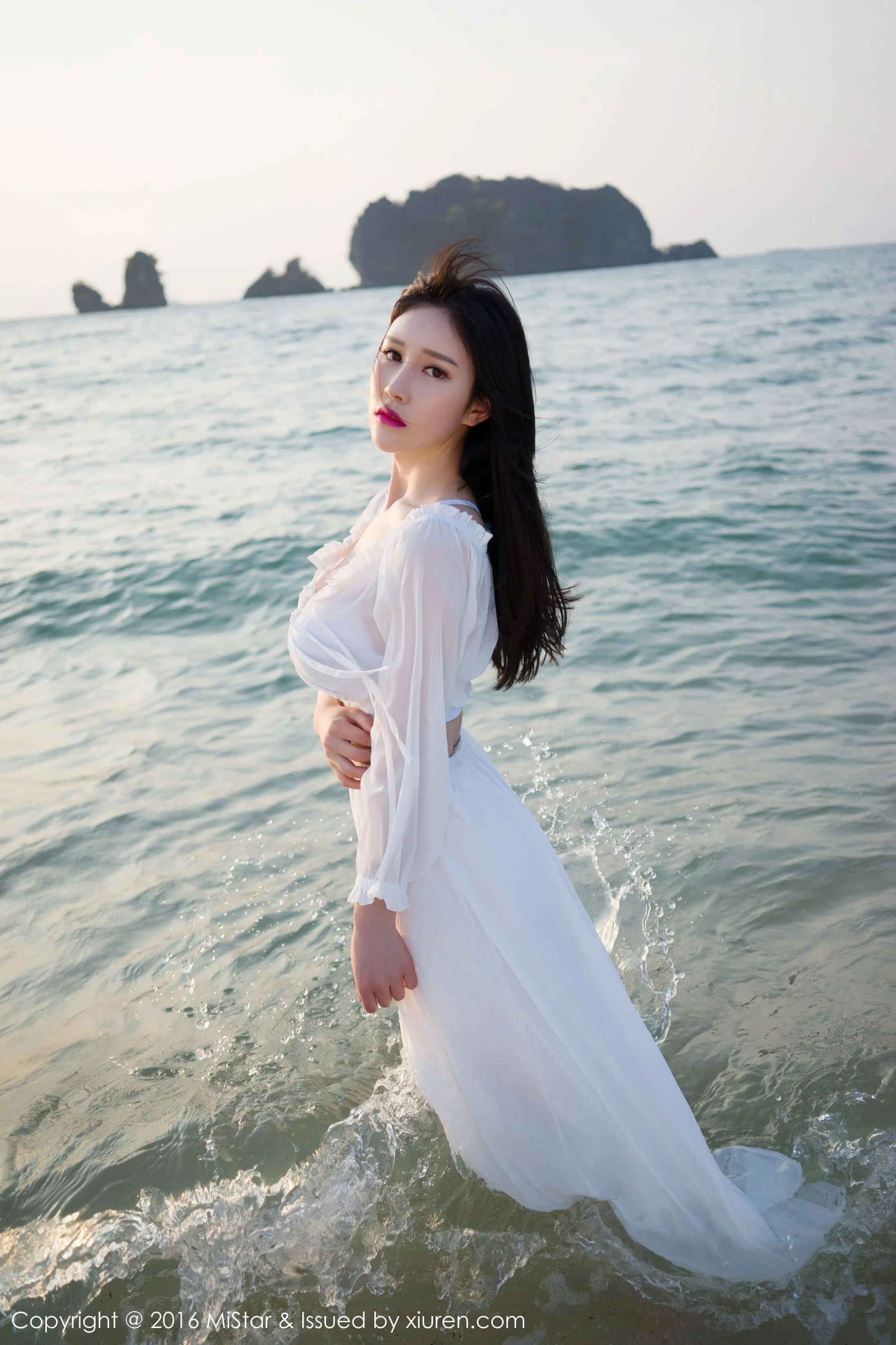 图片[4] - 于姬Una《兰卡威旅拍》海滩长裙+泳装 魅妍社 Vol.106 - 机器猫次元 - 机器猫次元