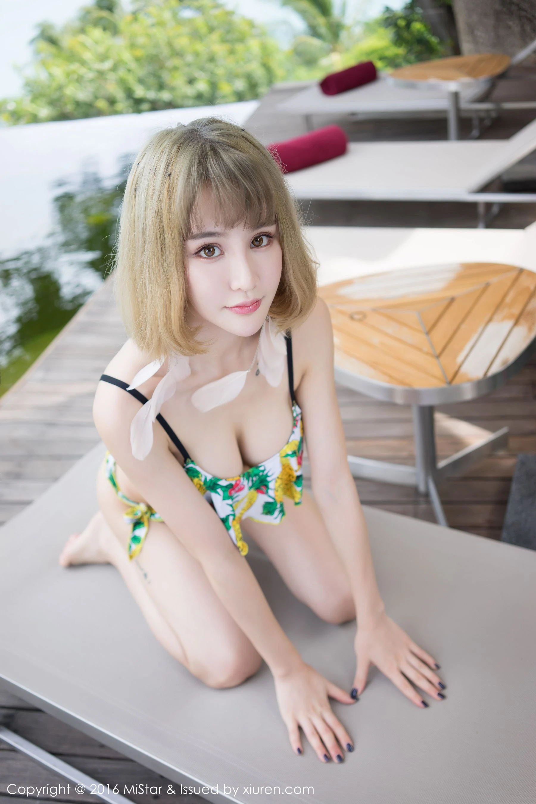 图片[1] - Cheryl青树《苏梅岛旅拍》清新比基尼+衬衫系列 魅妍社 Vol.118 - 机器猫次元 - 机器猫次元