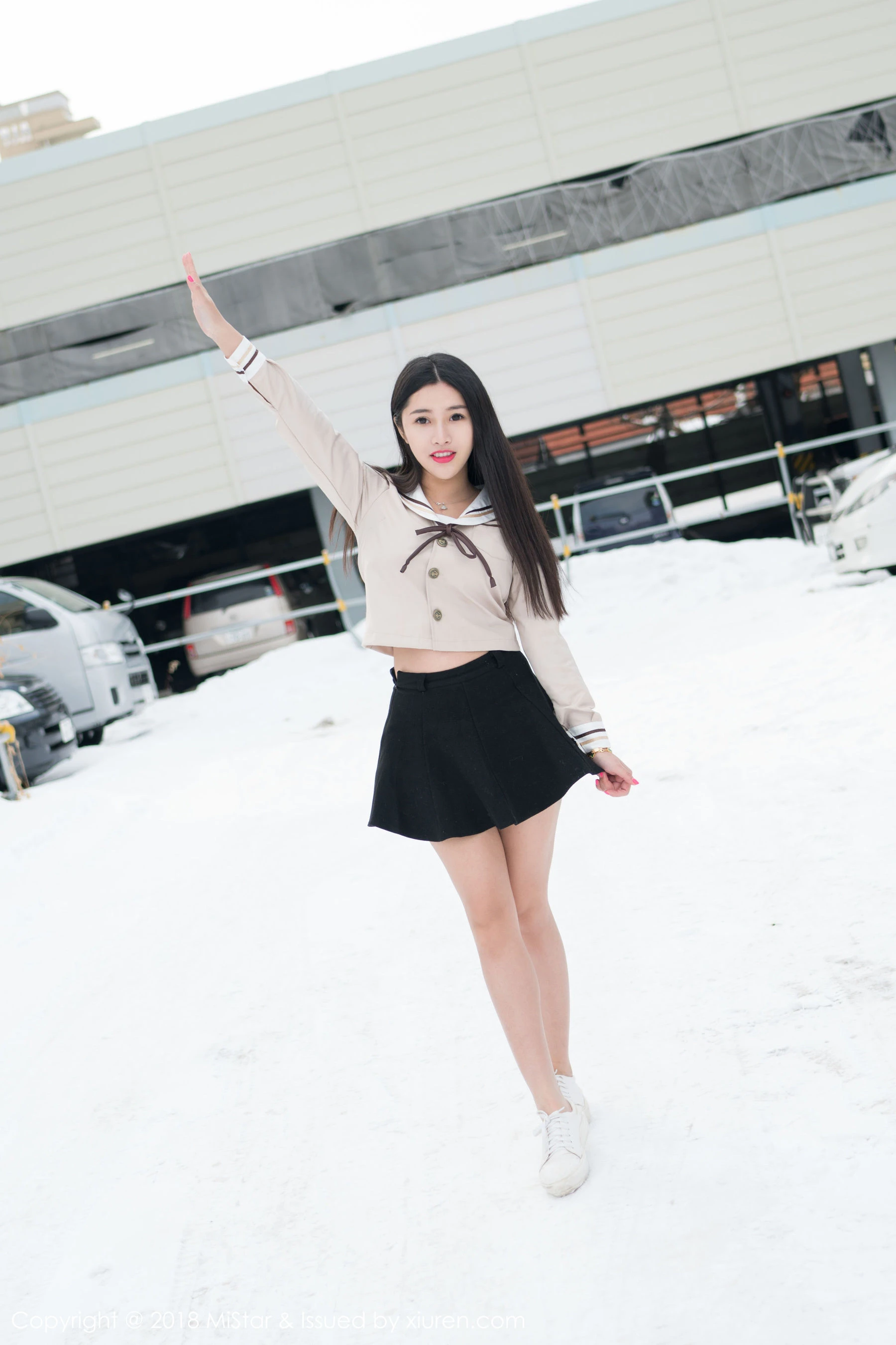 图片[6] - 陈嘉嘉Tiffany《雪中有佳人+性感肚兜》 魅妍社 VOL.216 - 机器猫次元 - 机器猫次元