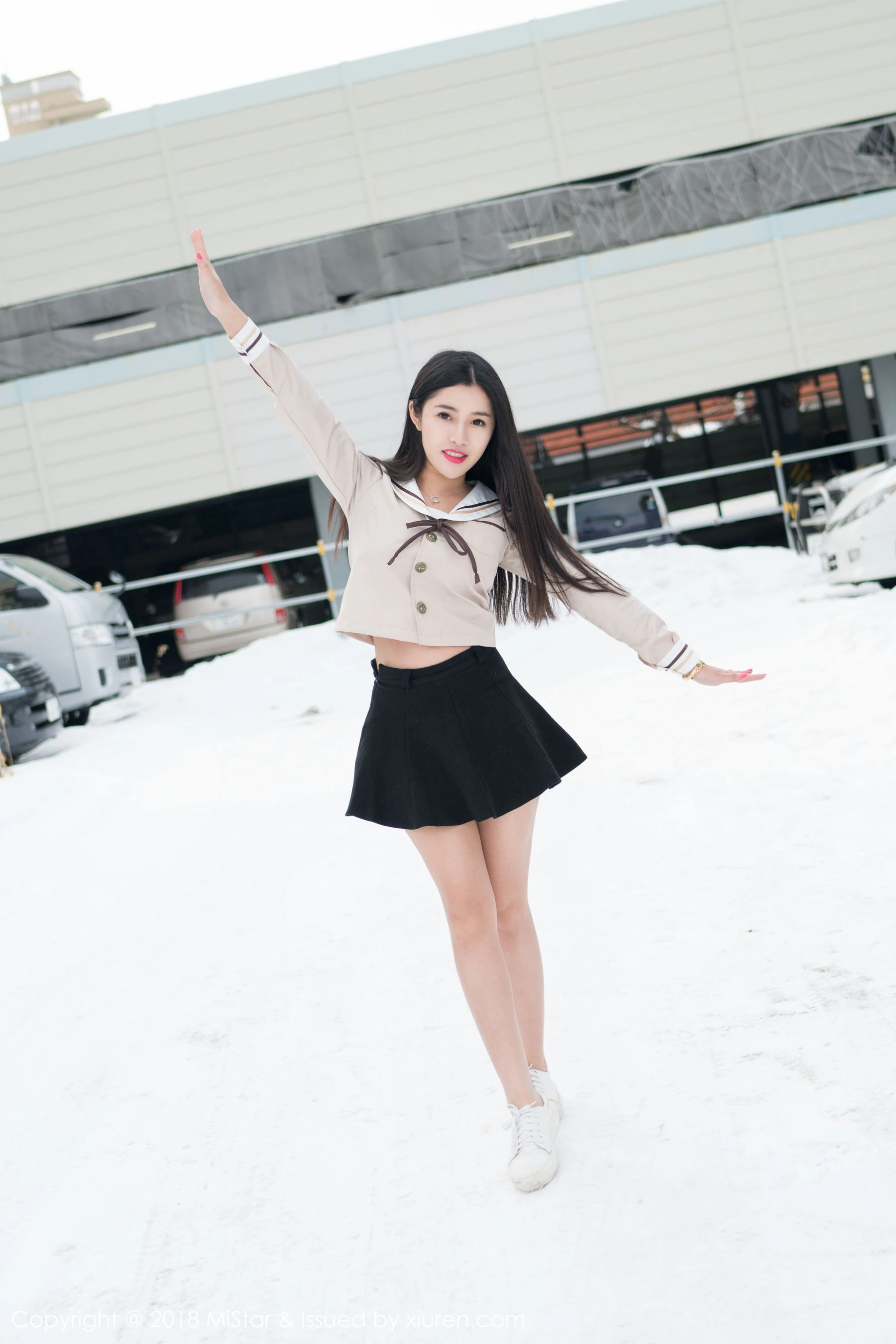 图片[7] - 陈嘉嘉Tiffany《雪中有佳人+性感肚兜》 魅妍社 VOL.216 - 机器猫次元 - 机器猫次元
