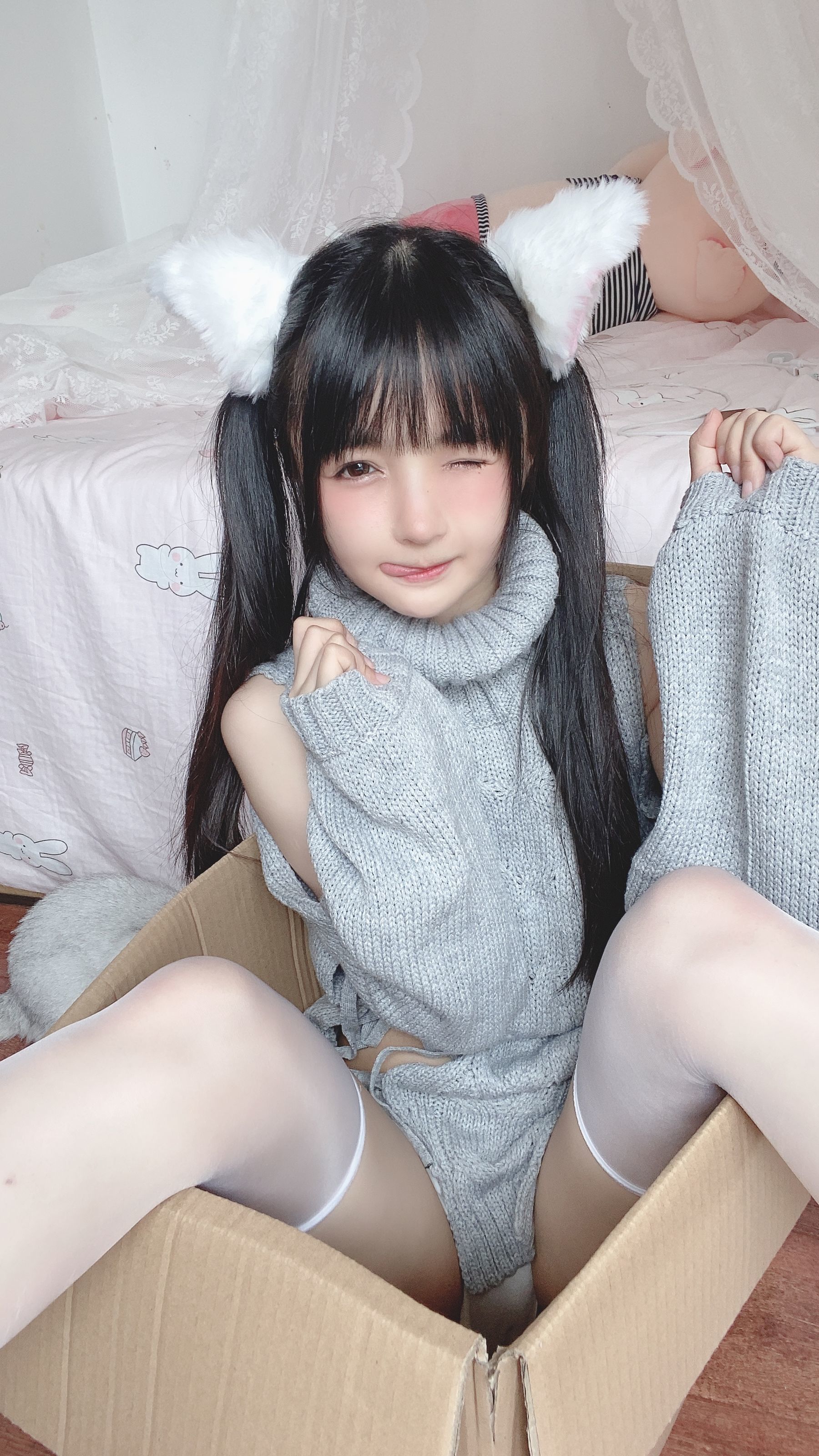 图片[6] - 桜井宁宁 - 白い猫ちゃん [50P] - 机器猫次元 - 机器猫次元