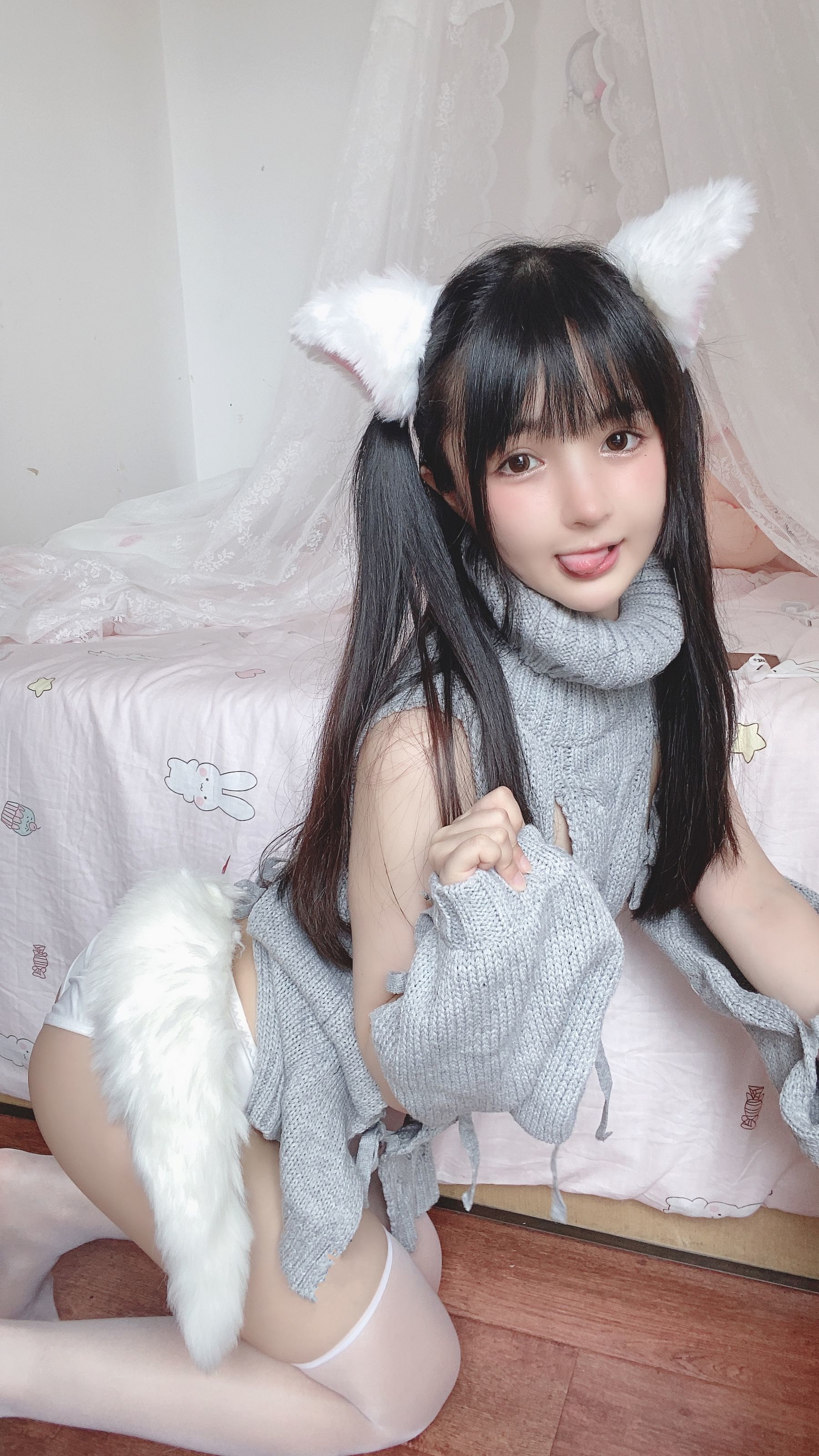 图片[2] - 桜井宁宁 - 白い猫ちゃん [50P] - 机器猫次元 - 机器猫次元