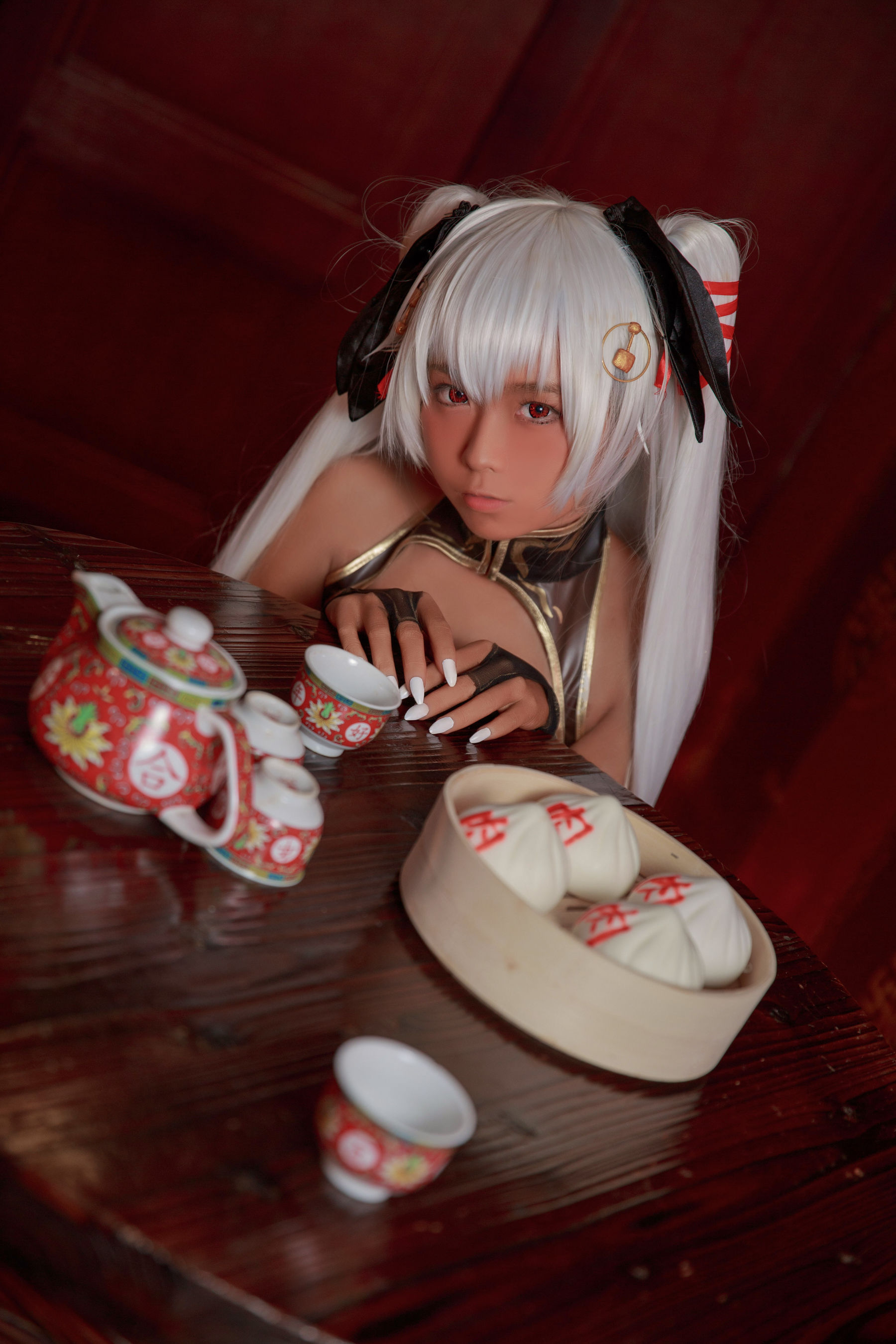 图片[3] - G44不会受伤 - 褐色旗袍娘 [18P] - 机器猫次元 - 机器猫次元