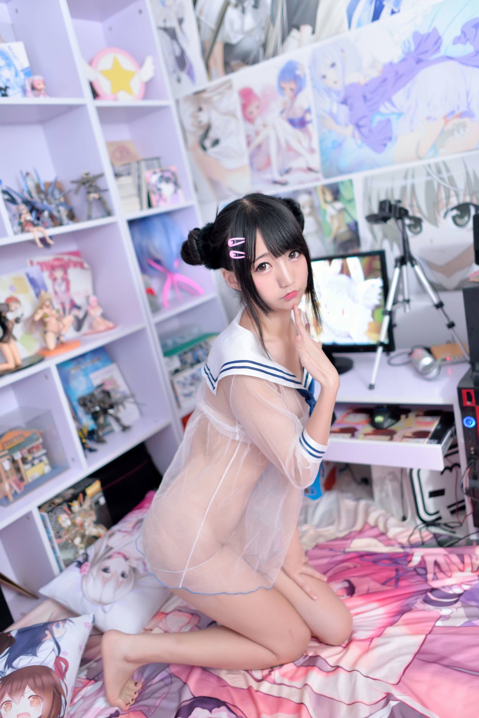 图片[2] - Nagesa魔物女本 透视水手服+丁字裤 [35P] - 机器猫次元 - 机器猫次元