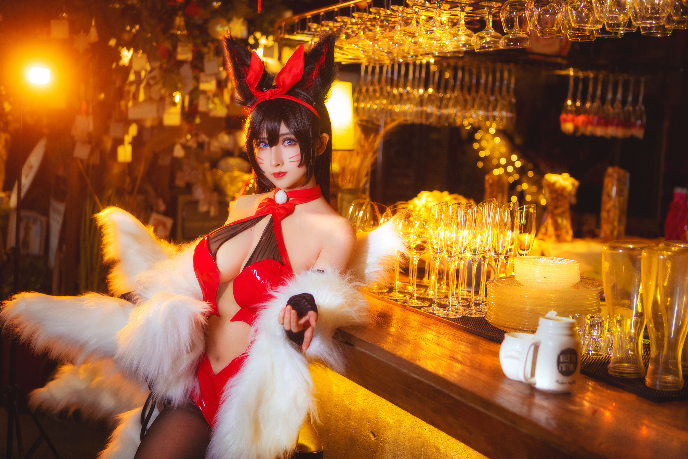 图片[1] - rioko凉凉子 兔女郎阿狸 [14P] - 机器猫次元 - 机器猫次元