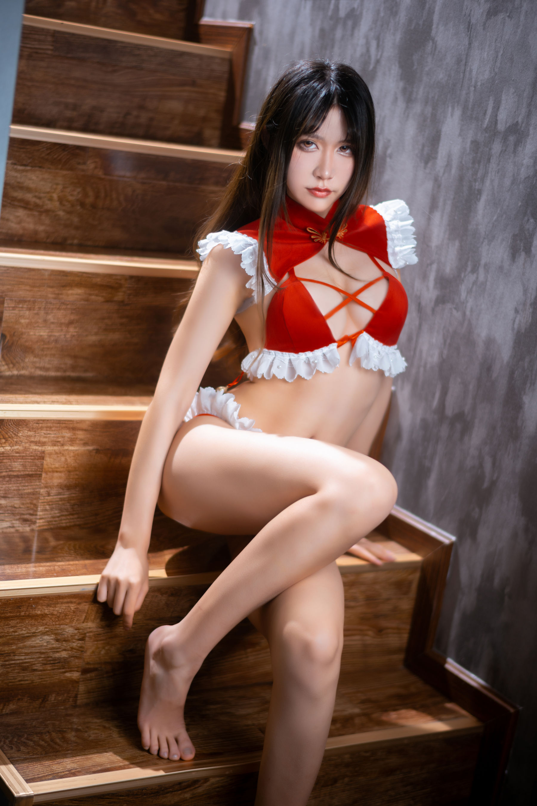 图片[1] - 阮邑_Fairy - 大象 红色 [30P] - 机器猫次元 - 机器猫次元